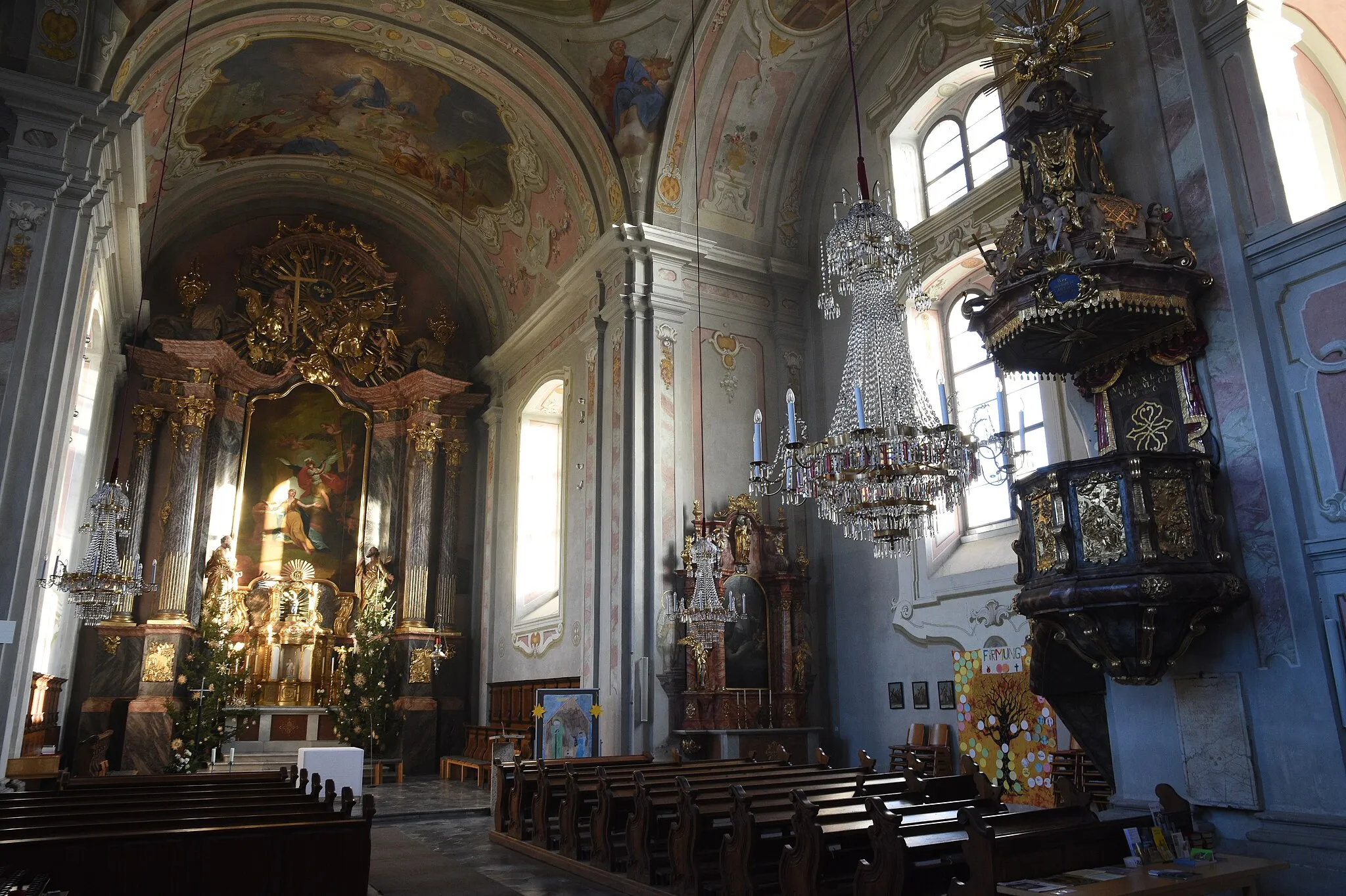 Photo showing: Mary Magdalene Church Köflach Interior