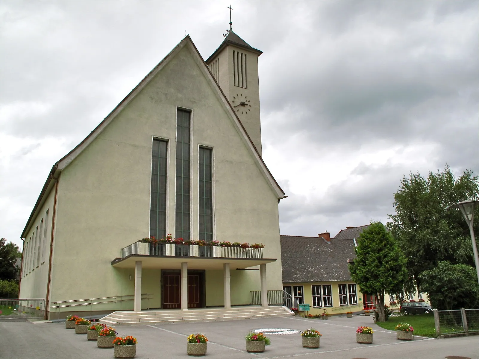 Photo showing: Kath. Pfarrkirche hl. Antonius von Padua, Stainach