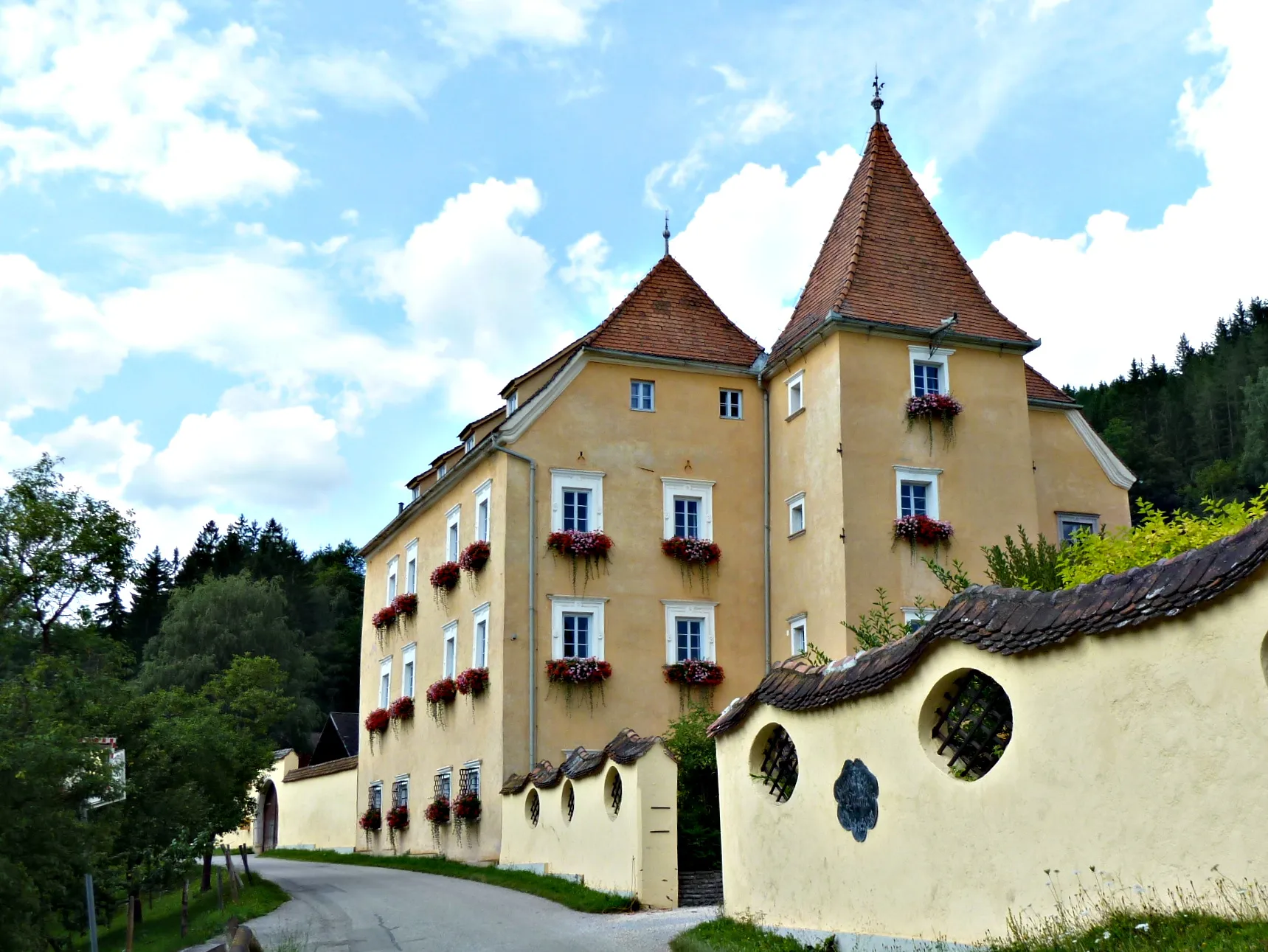 Photo showing: Schloss Oberdorf, genannt Stockschloss