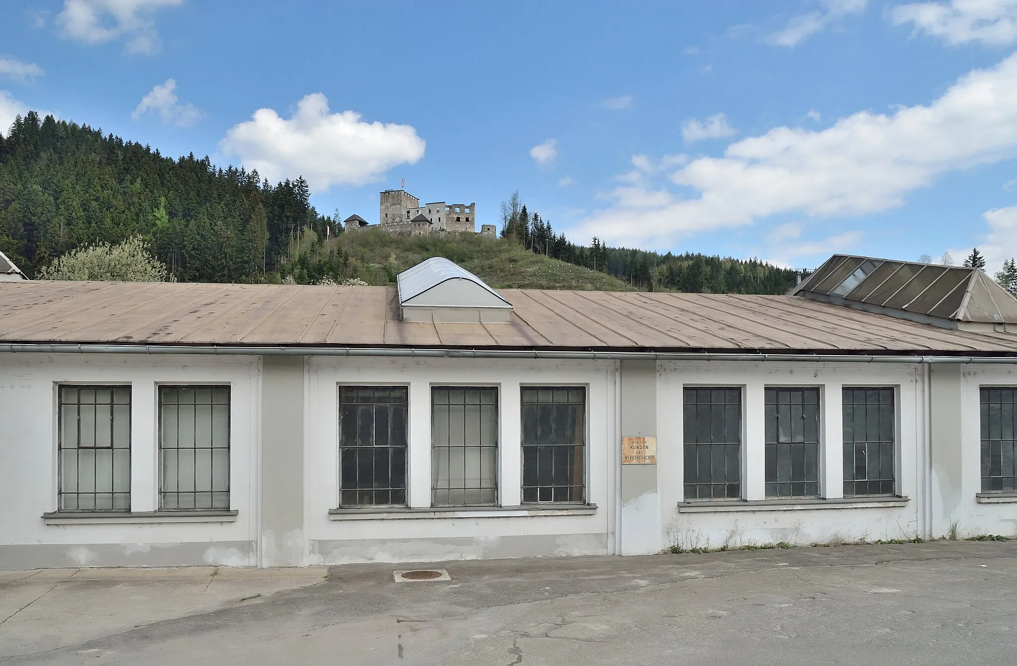 Photo showing: Industrieanlagen in Wartberg im Mürztal, vermutlich alle Vogel & Noot.