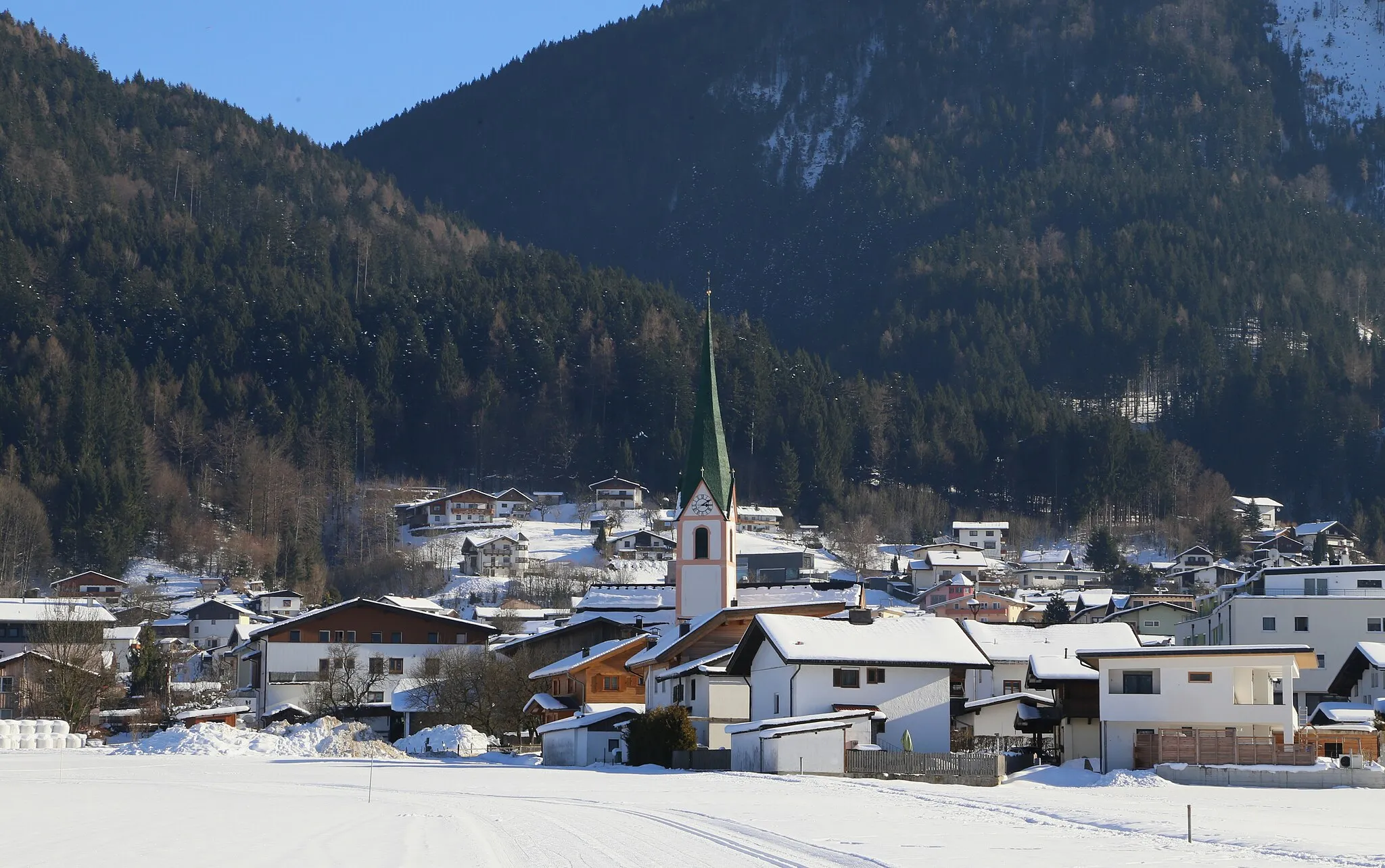 Photo showing: Kath. Pfarrkirche hl. Johannes der Täufer, Bad Häring, Tirol