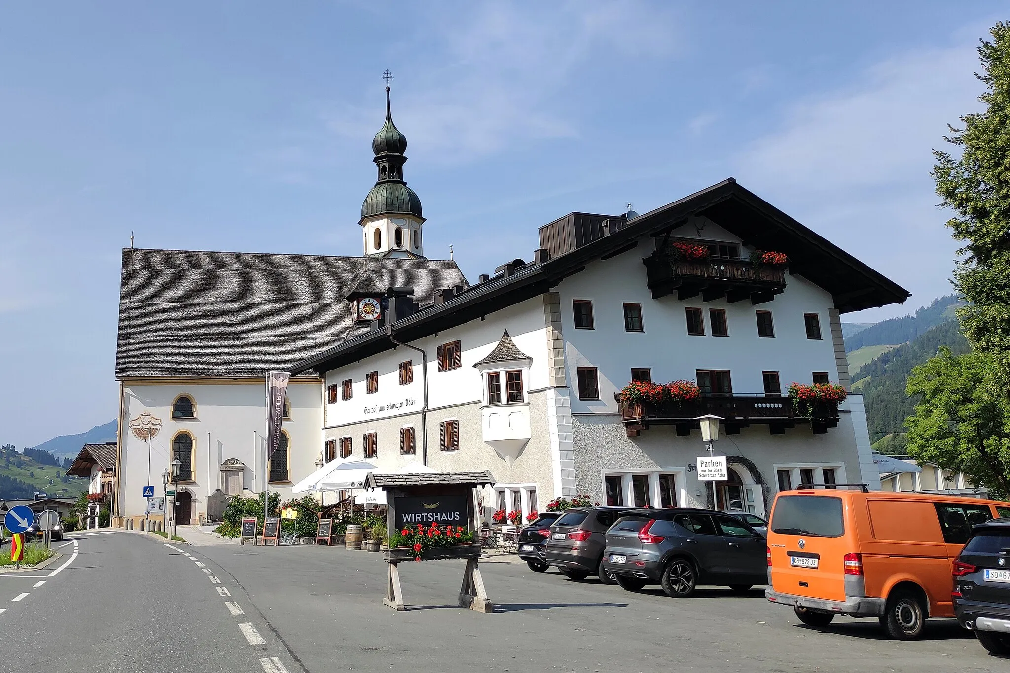 Photo showing: Die Pfarrkirche Jochberg steht in der Gemeinde Jochberg im Bezirk Kitzbühel im Bundesland Tirol.