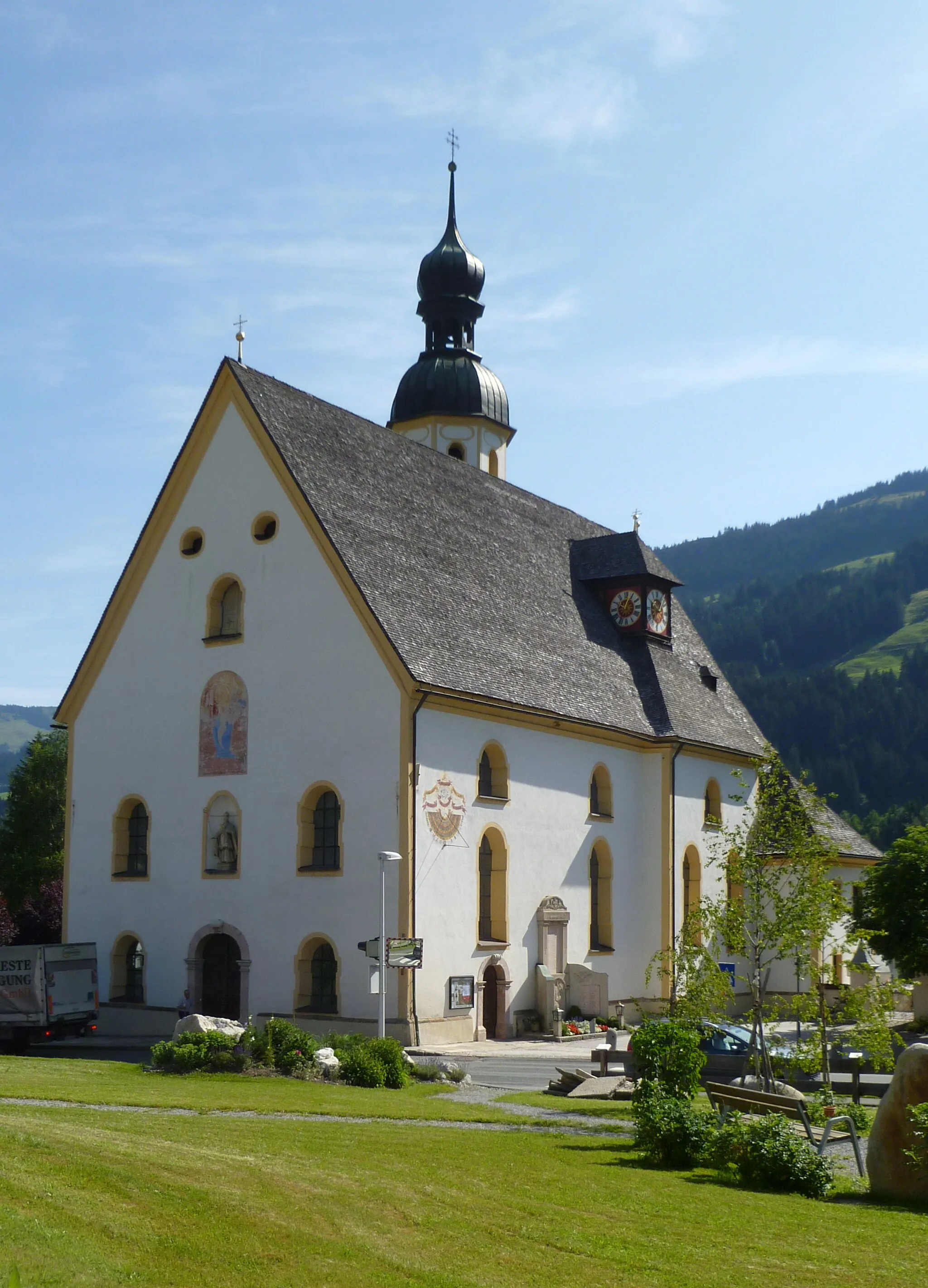 Photo showing: Jochberger Pfarrkirche
