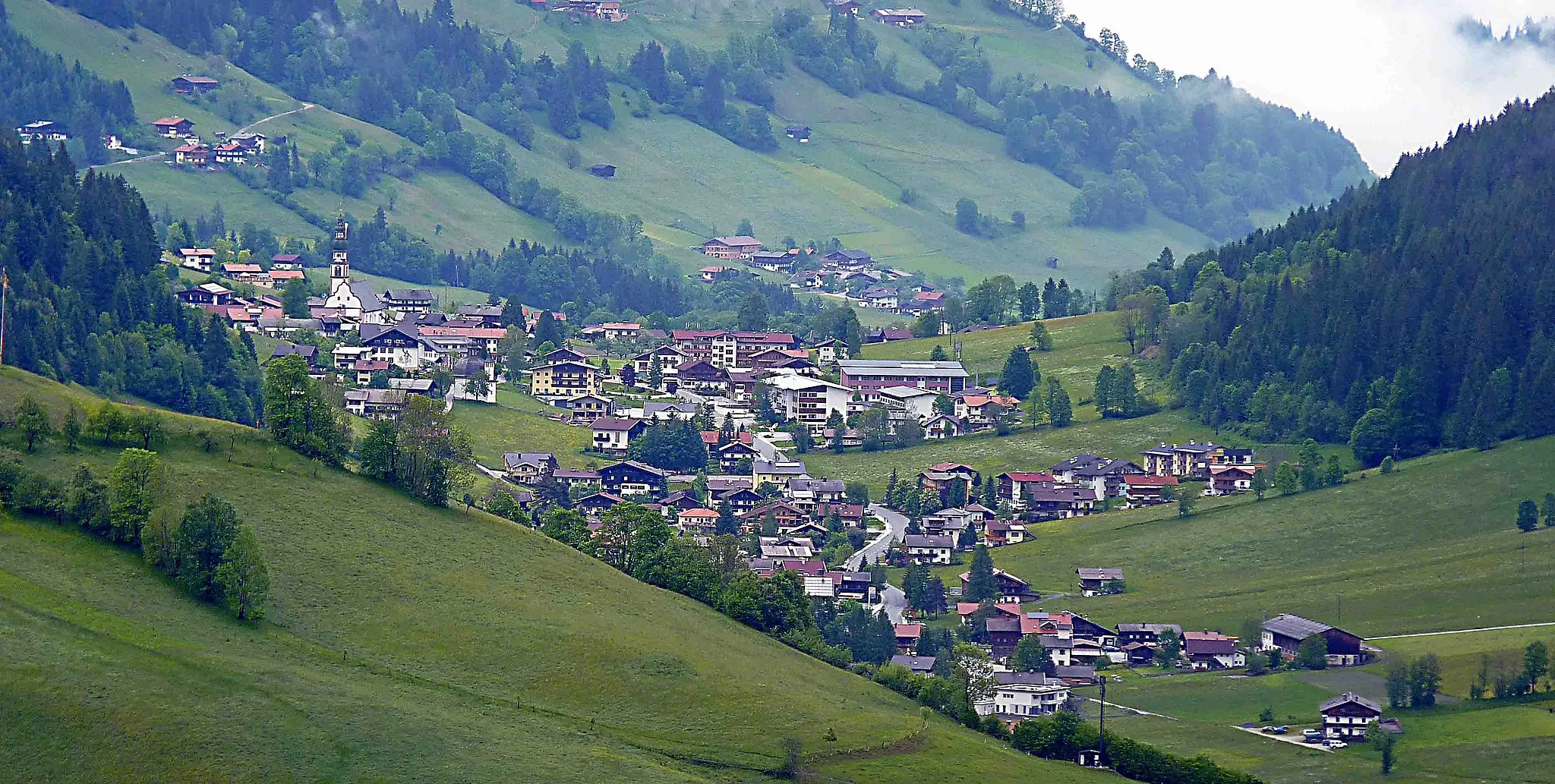 Photo showing: Oberau in der Wildschönau