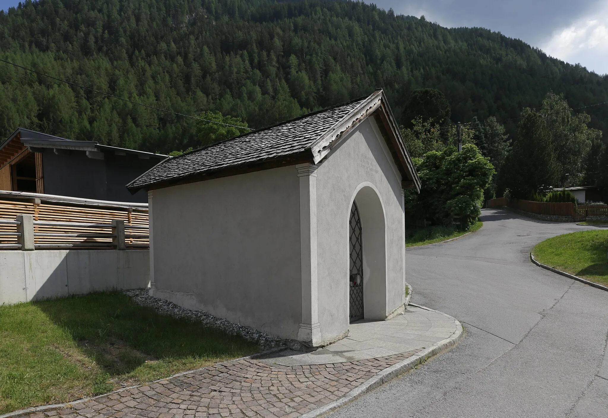 Photo showing: Loretokapelle in Pfunds, North Tyrol.