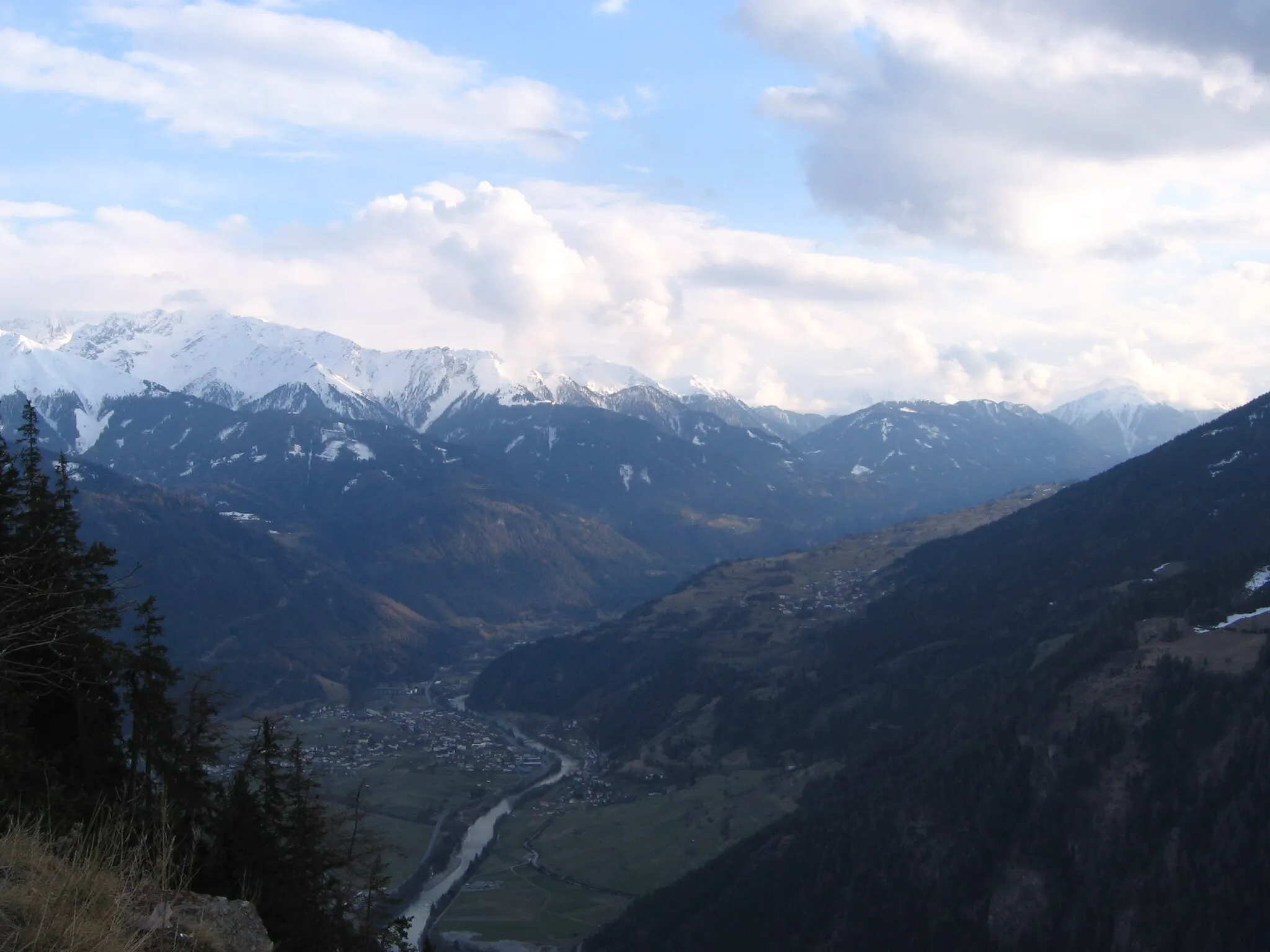 Photo showing: The Village Prutz, Tyrol, Austria