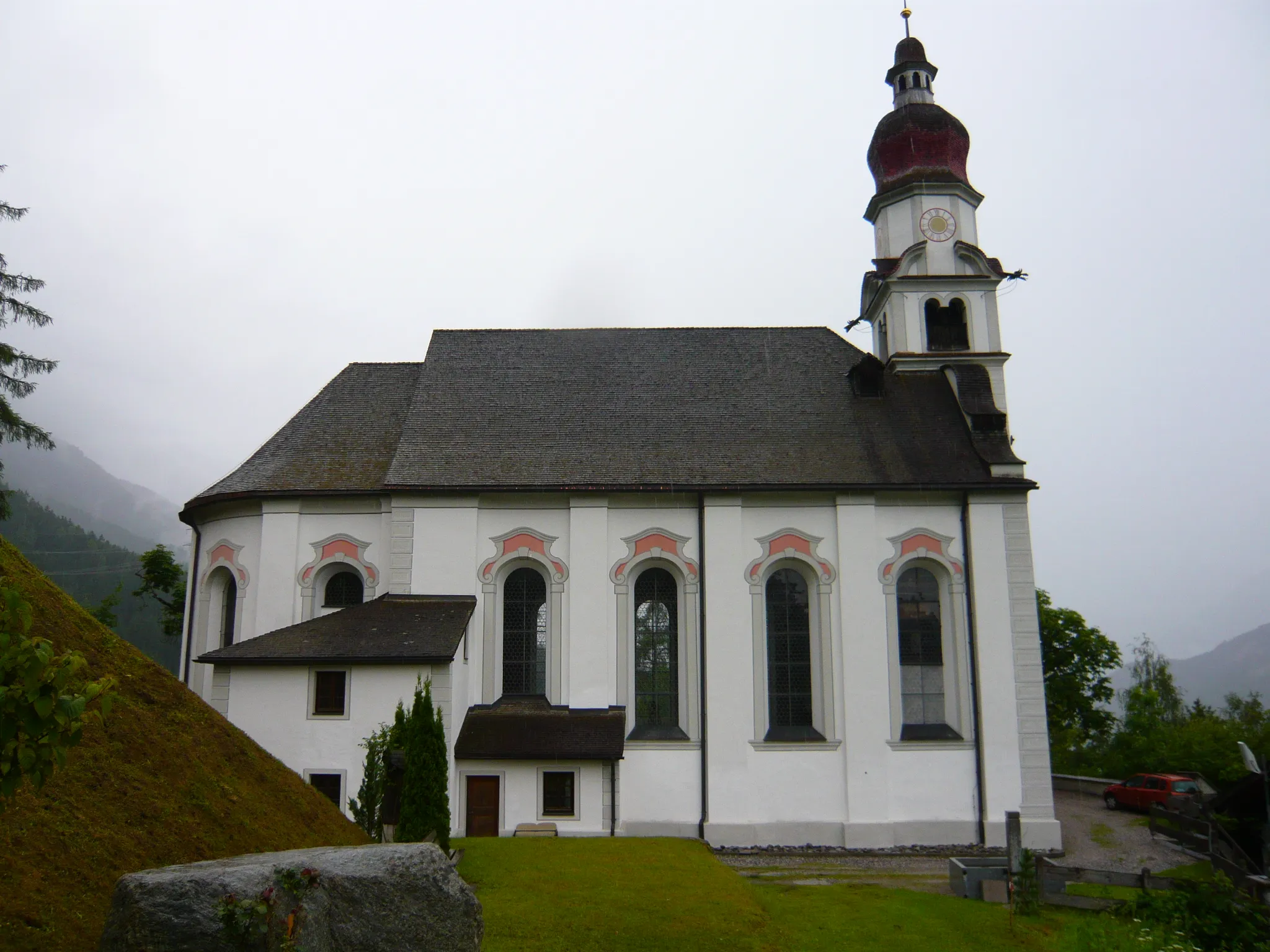 Photo showing: Wallfahrtskirche hl. Antonius von Padua - Wegscheide 56, Rietz