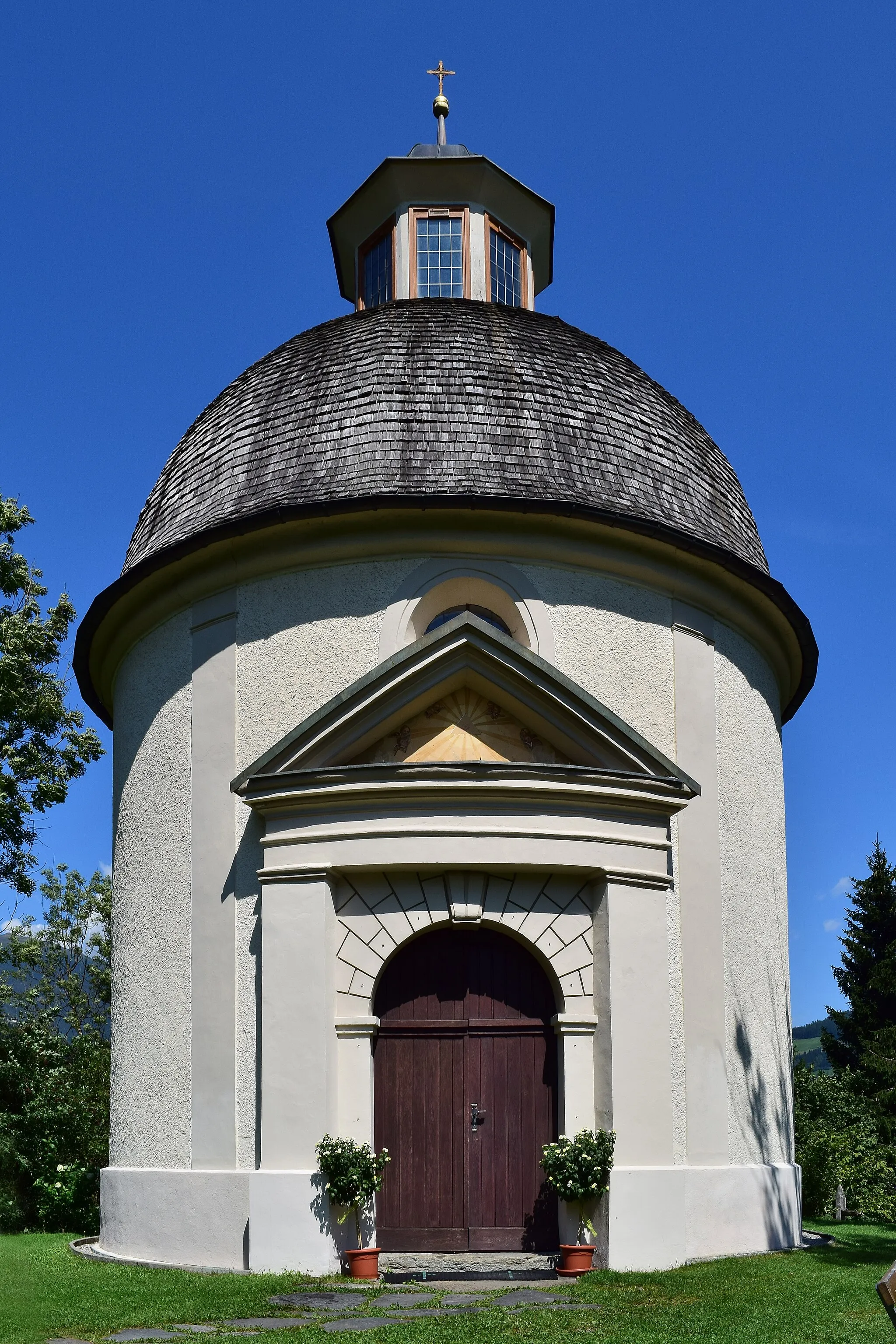 Photo showing: Kalvarienbergkapelle Zum gekreuzigten Heiland in Schwendau