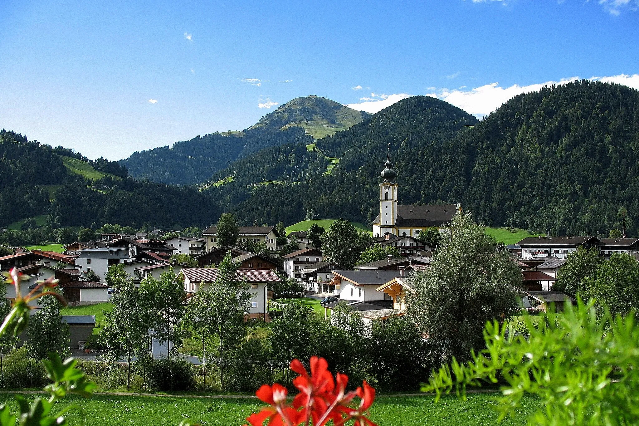 Photo showing: Village of Söll, Tirol, Austria