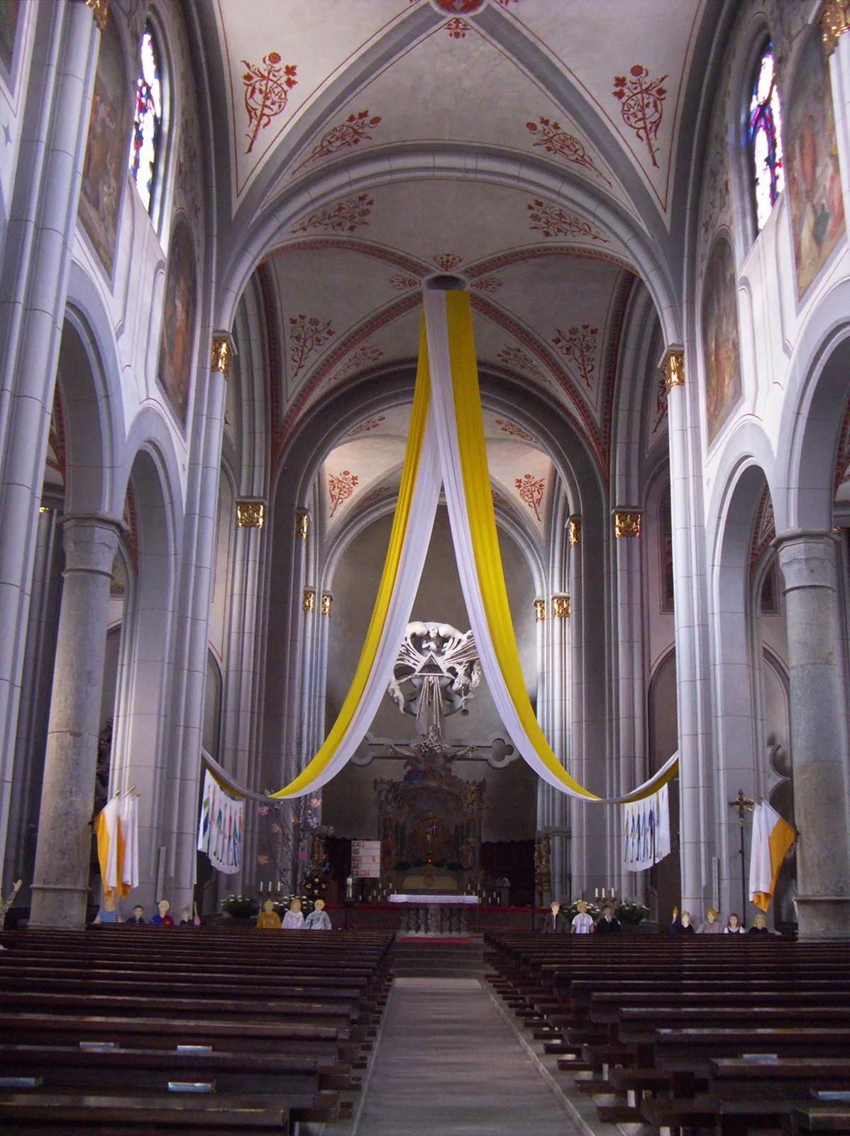 Photo showing: Telfs, St. Pete and Paul church, interior