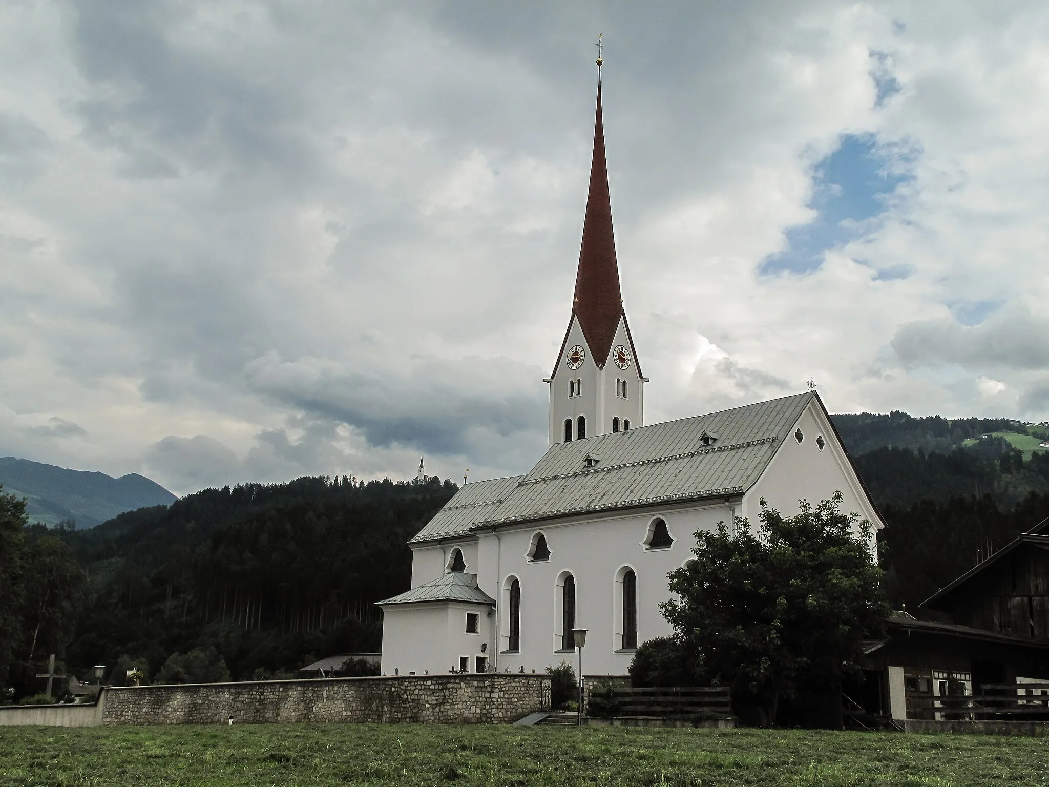 Photo showing: Weer, church: Pfarrkirche Sankt Gallus