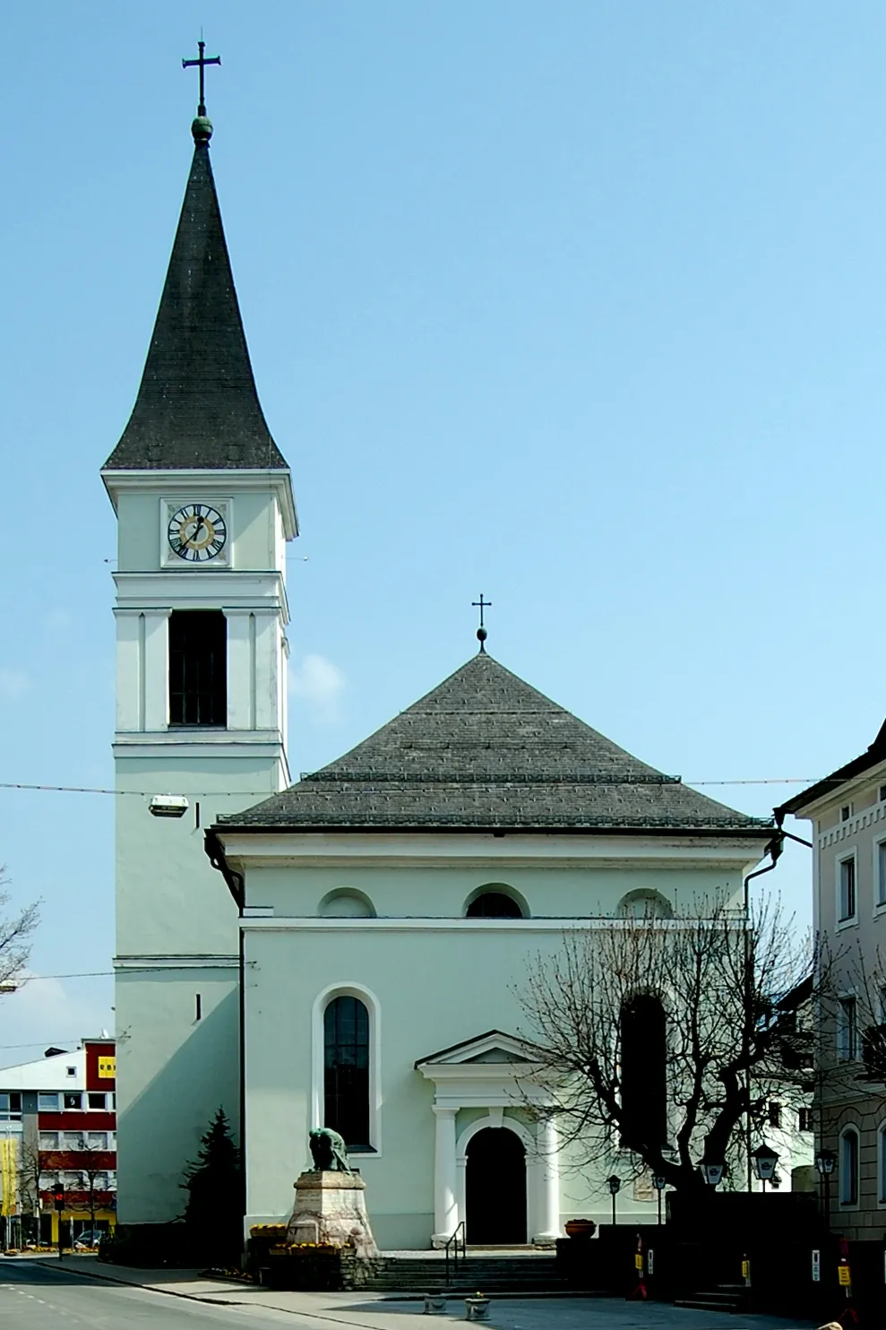 Photo showing: Saint Lawrence Church, Wörgl, Tirol, Austria