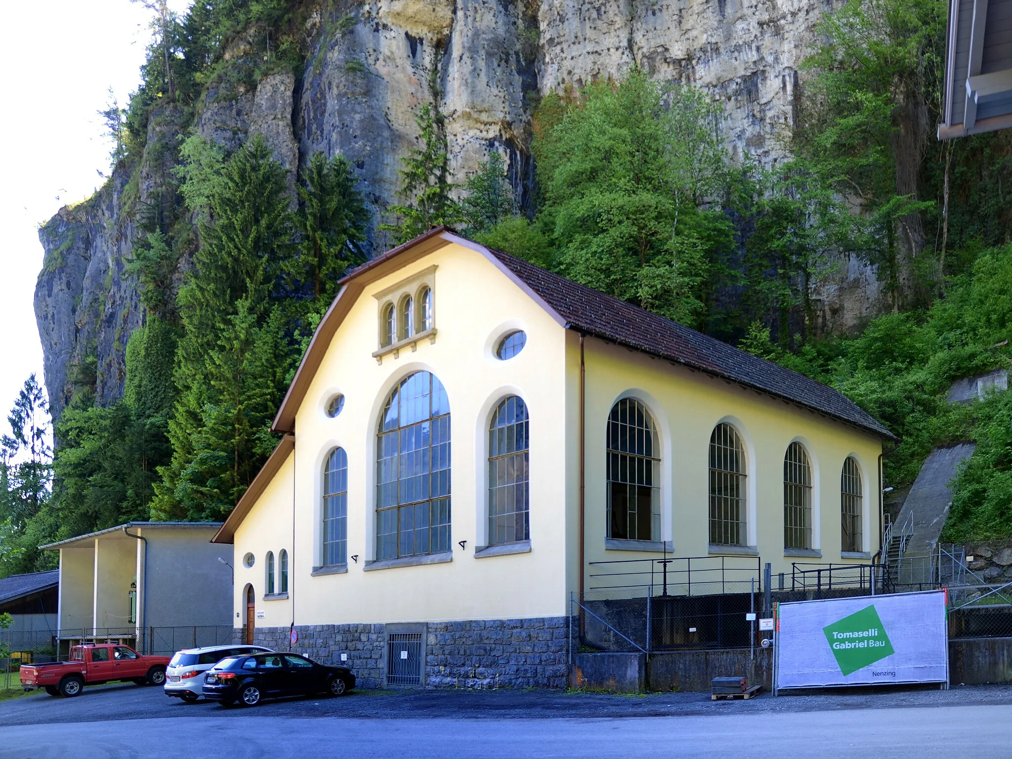 Photo showing: Kraftwerk Alvierwerk I im Lug 9 in Bürs. *** Veröffentlicht: Barbara Motter & Barbara Grabher-Schneider in "Orte-Fabriken-Geschichten ISBN 978-37099-7097-3 2014