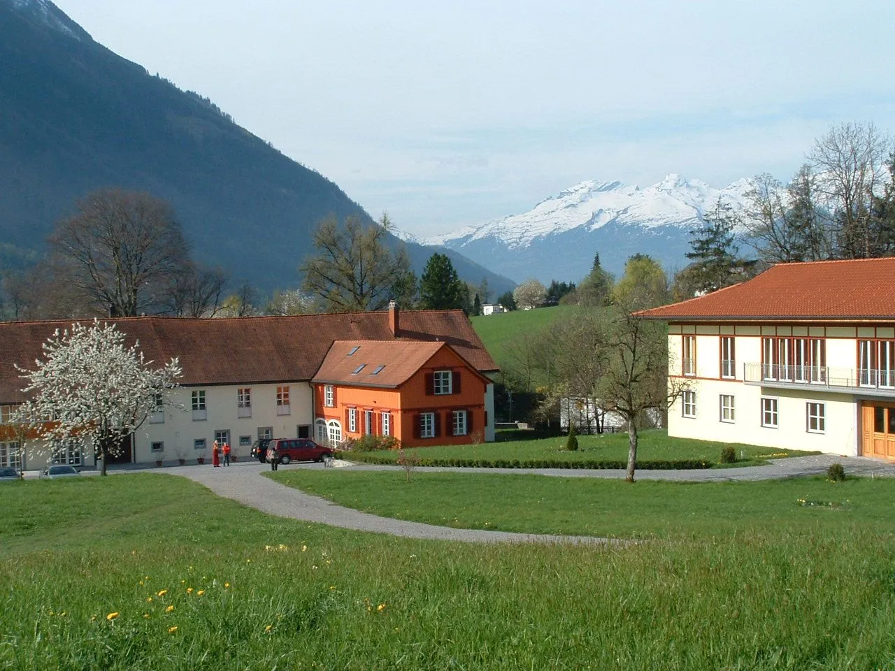 Photo showing: Buddhist Monastery Letzehof (Tashi Rabten) at Feldkirch, Austria