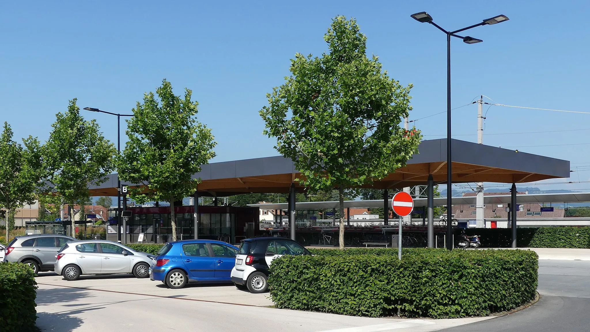 Photo showing: Bahnhof Lustenau