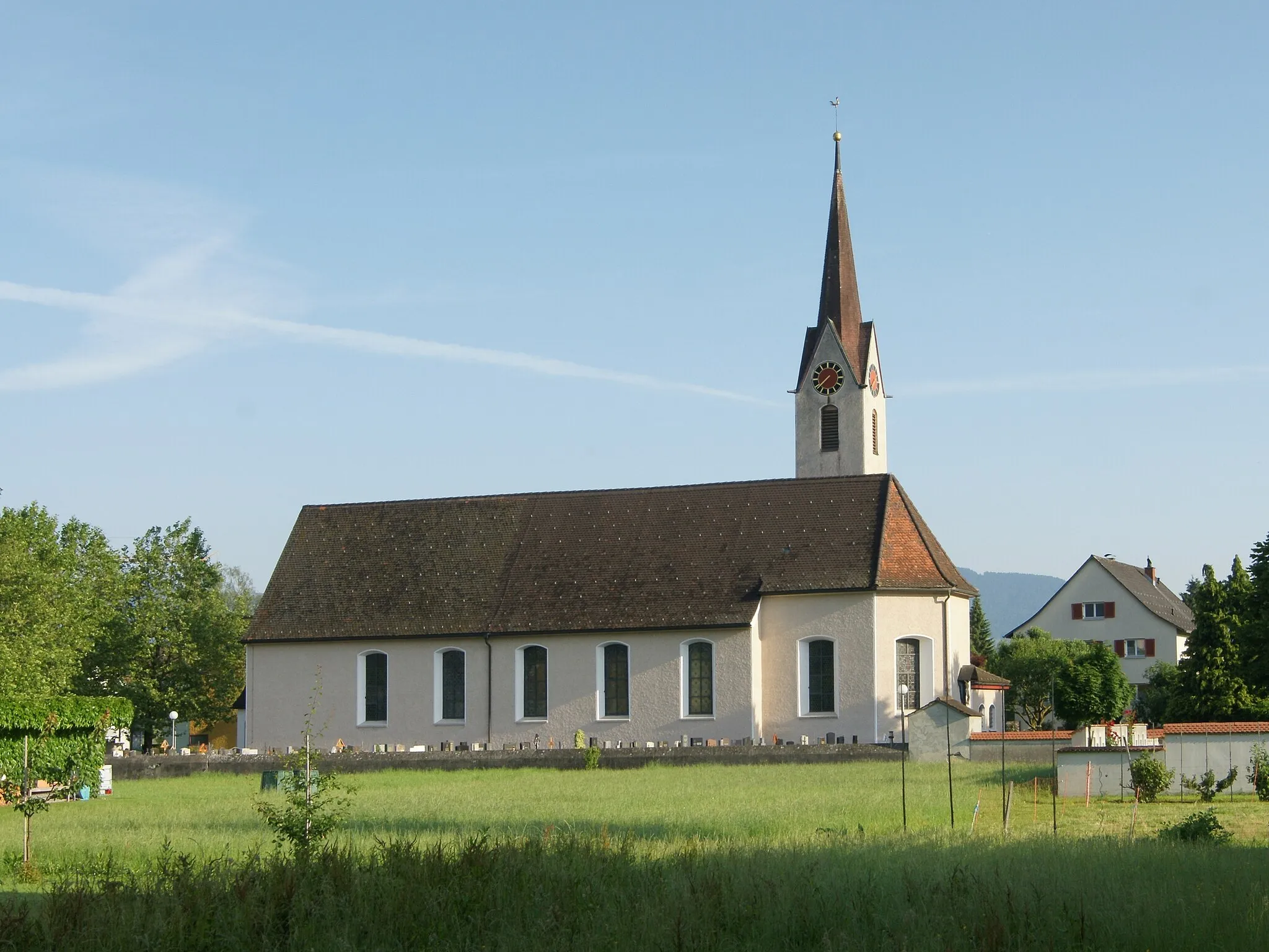 Photo showing: Pfarrkirche "Hl. Batholomäus" in Mäder.