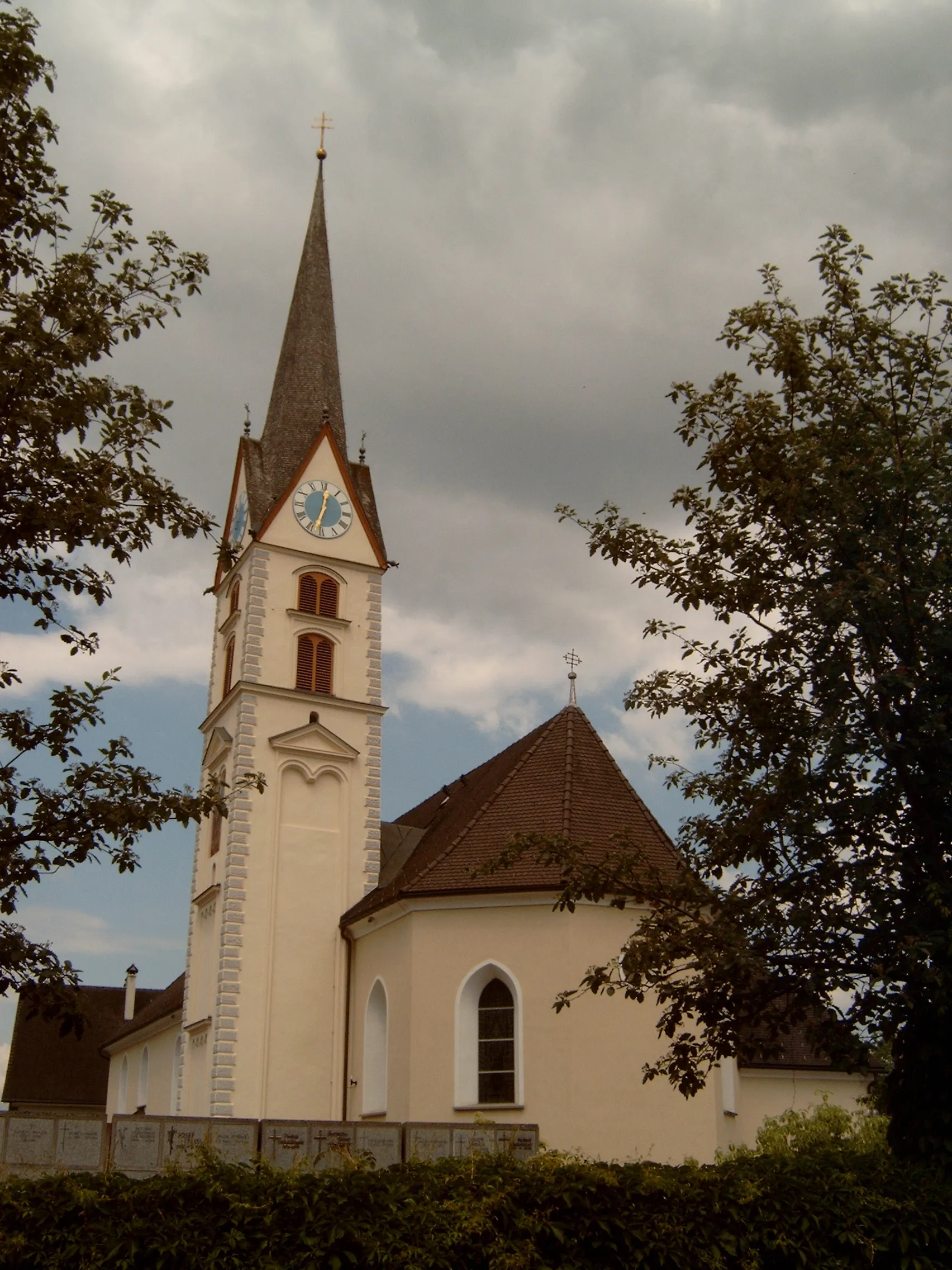 Photo showing: Nenzing, church