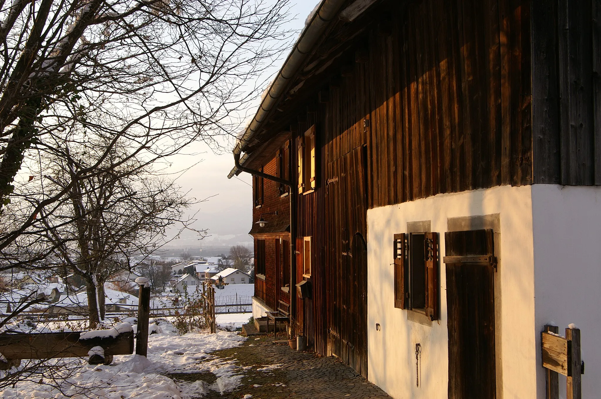 Photo showing: Einhof in der Totengasse 24 in Weiler, Vorarlberg