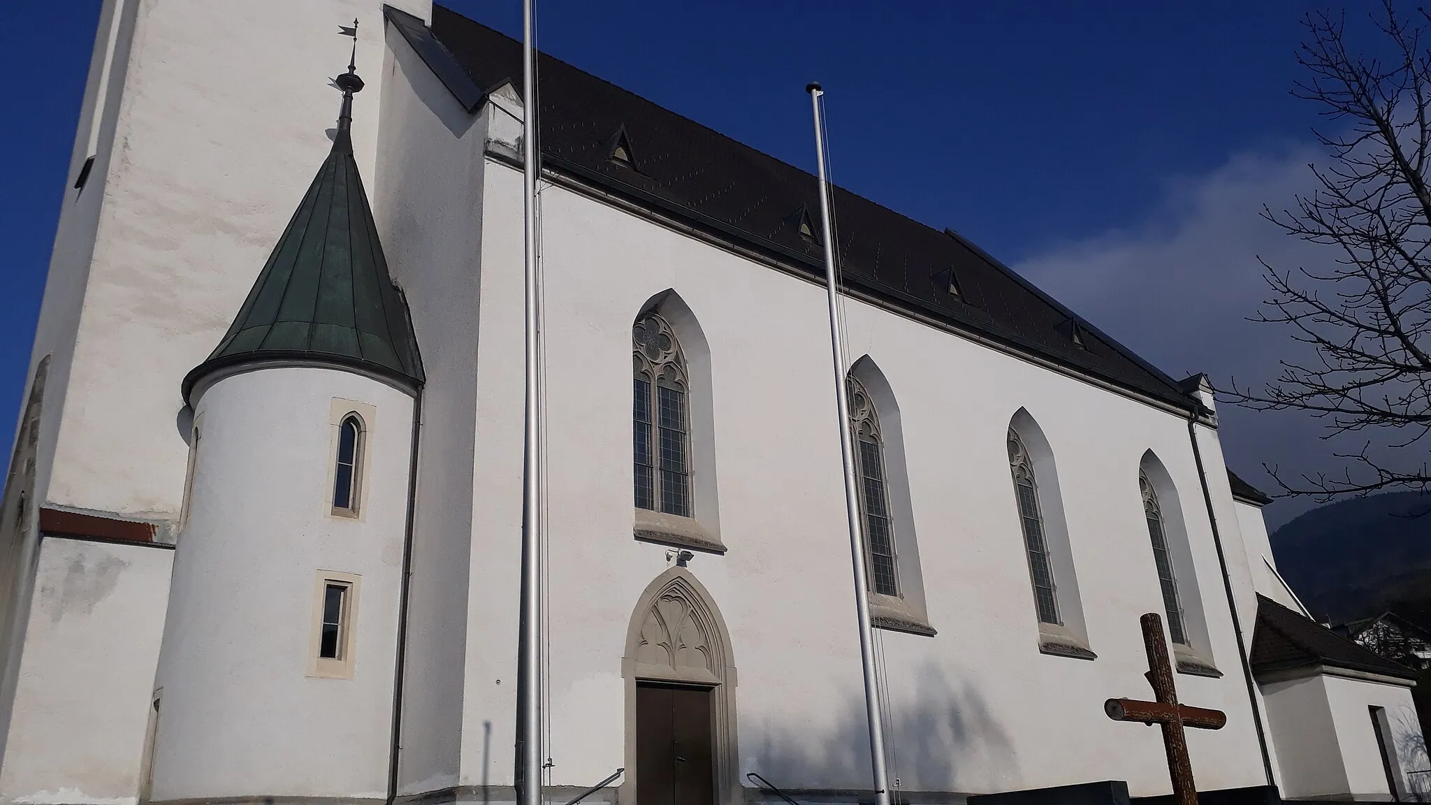 Photo showing: Herz-Jesu-Kirche in Weiler, Vorarlberg, Österreich.