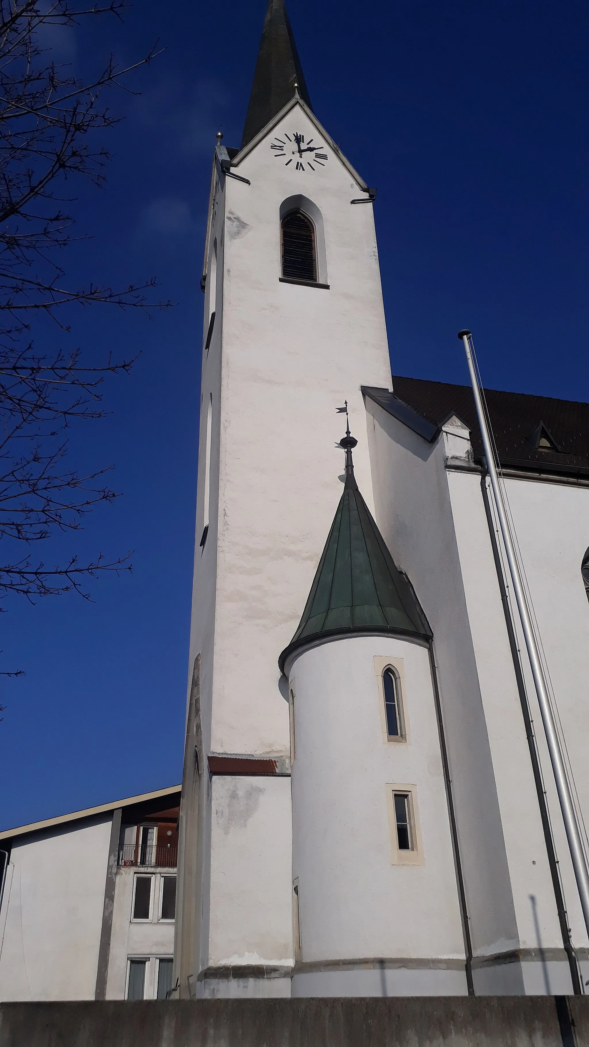 Photo showing: Herz-Jesu-Kirche in Weiler, Vorarlberg, Österreich.
