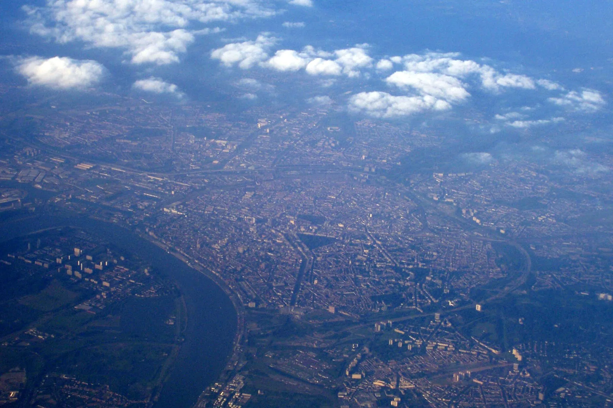 Photo showing: Aerial view of Antwerp