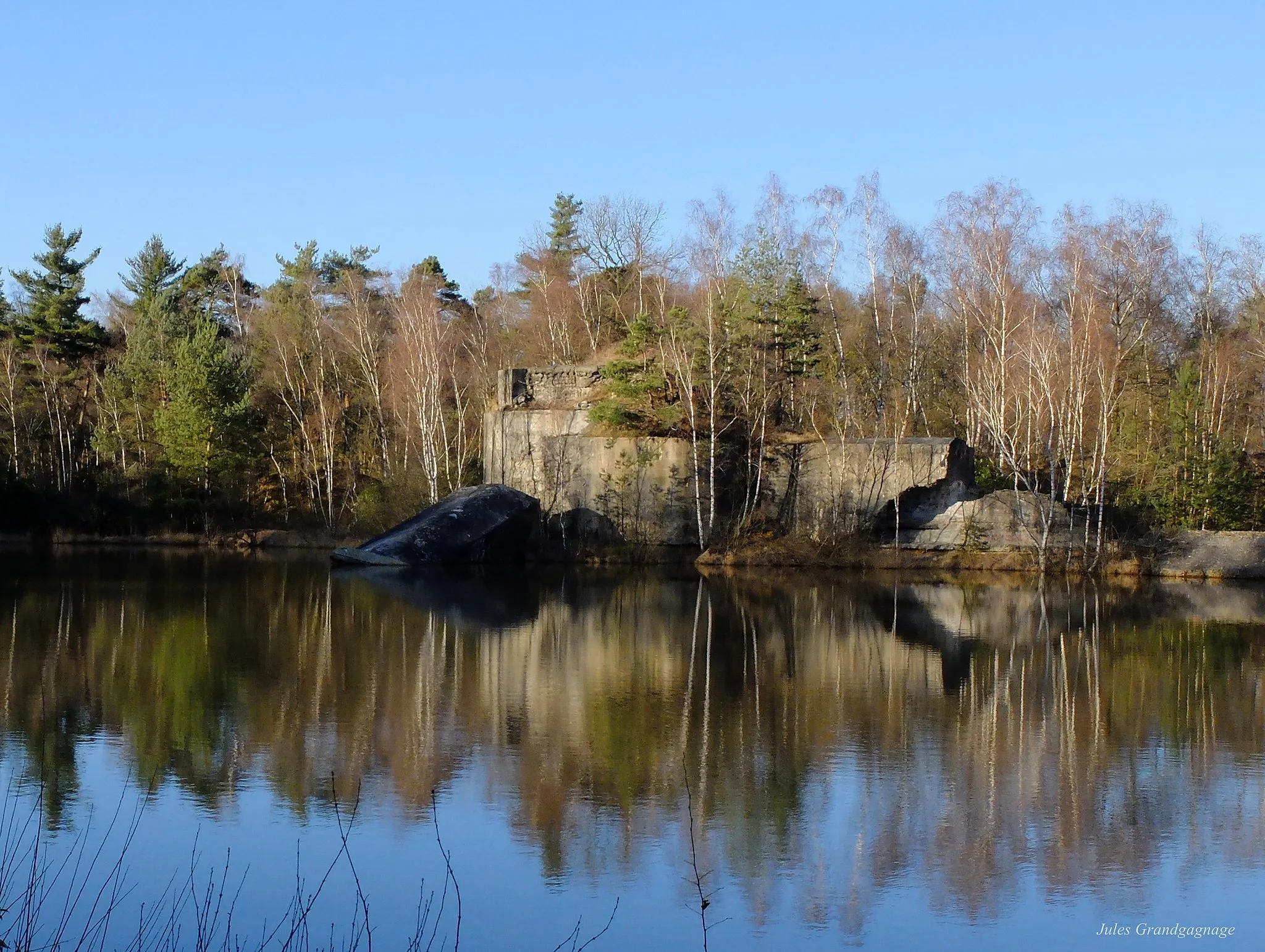 Photo showing: Fort van Brasschaat met de verwoeste linkervleugel