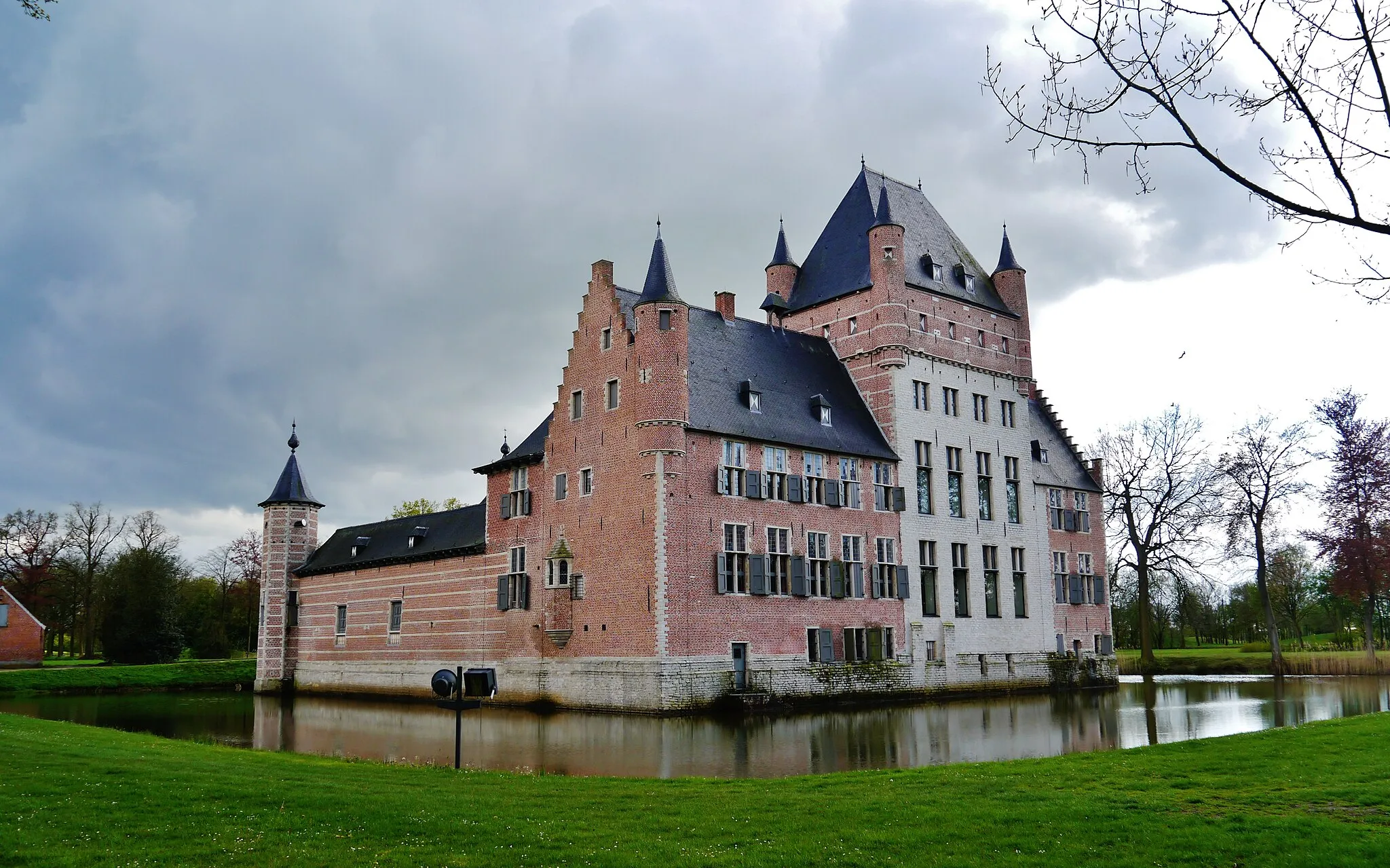 Photo showing: Bossenstein Castle, Broechem, Province of Antwerp, Flanders, Belgium