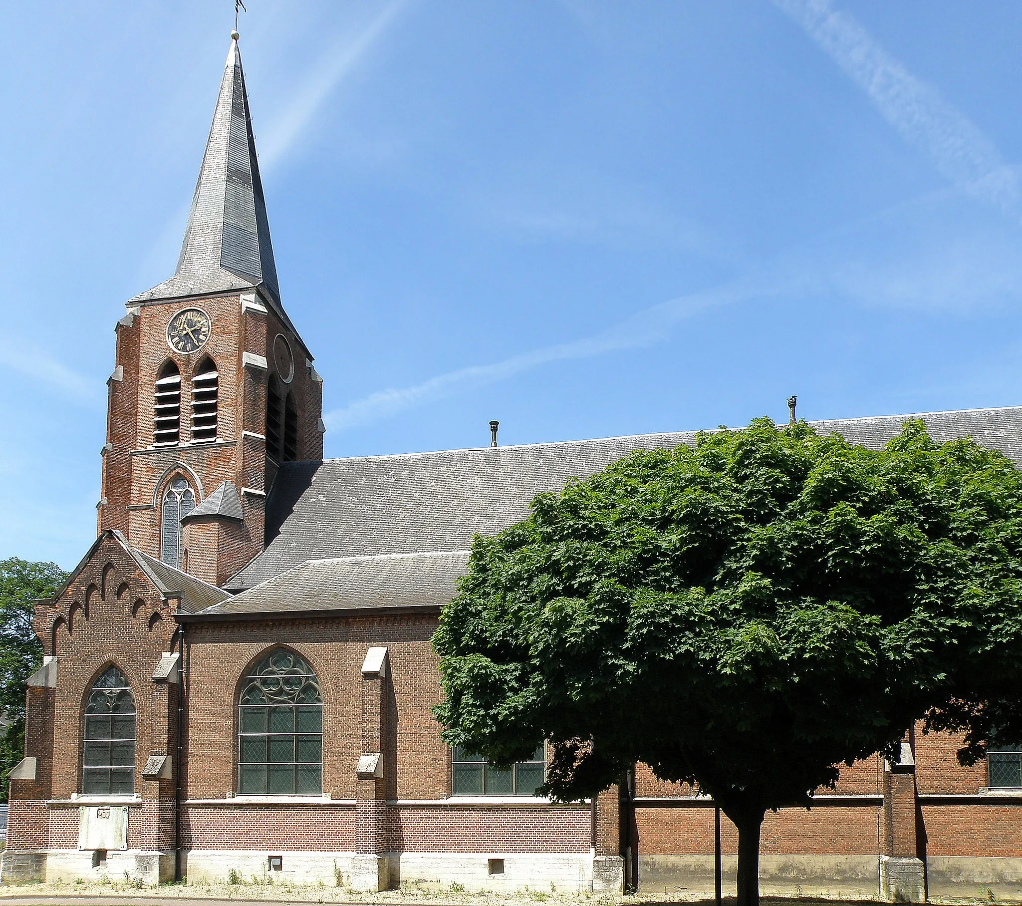 Photo showing: Antwerpen, district Hoboken (België). Onze-Lieve-Vrouw Geboortekerk.