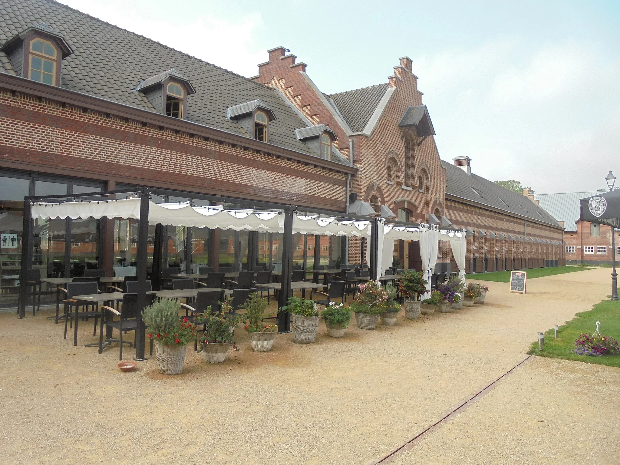 Photo showing: Museum en restaurant in de voormalige varkensstallen - Merksplas Kolonie - provincie Antwerpen - België