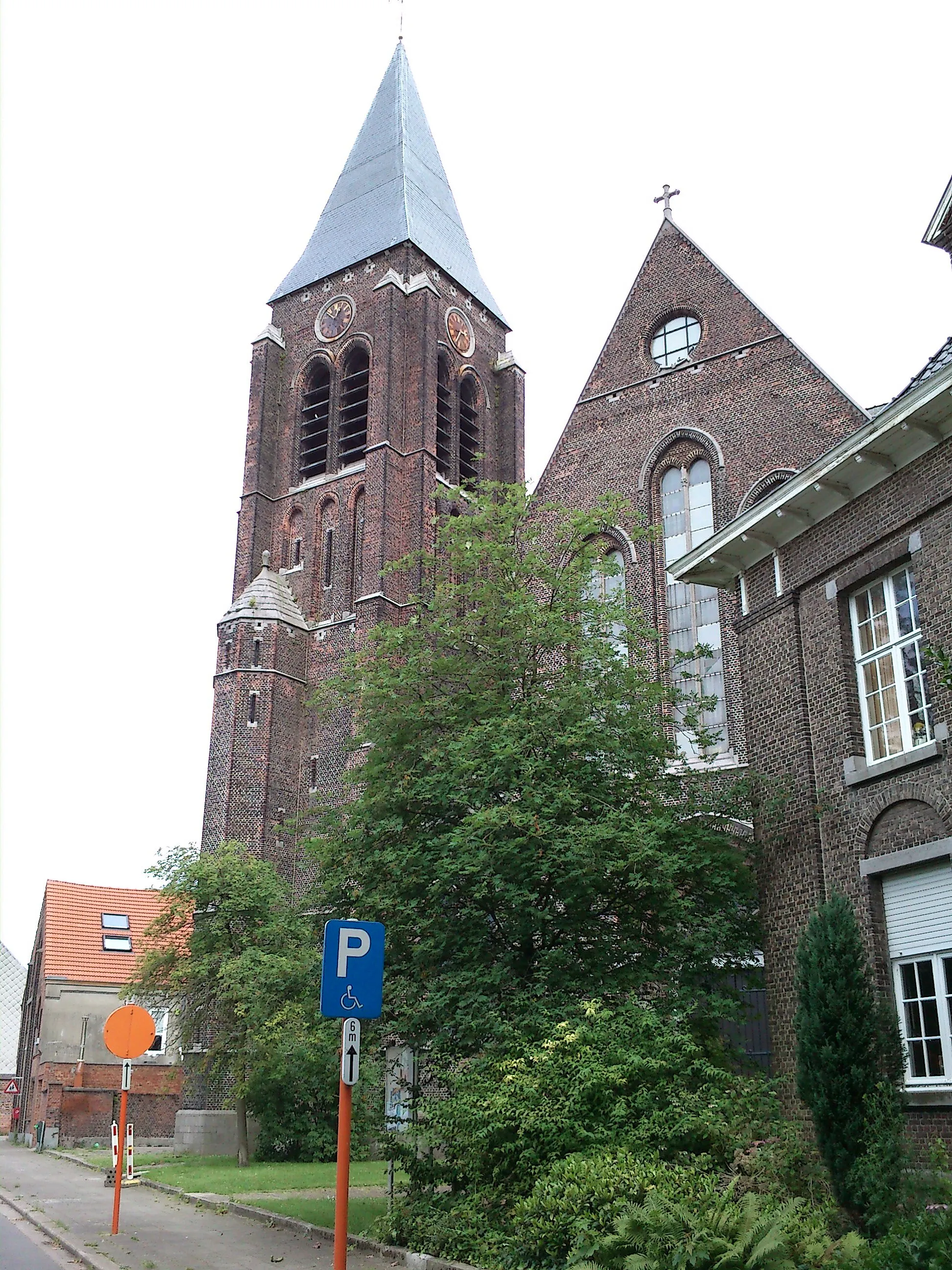 Photo showing: De Sint Jozef kerk in het Nielse gehucht Hellegat, België.