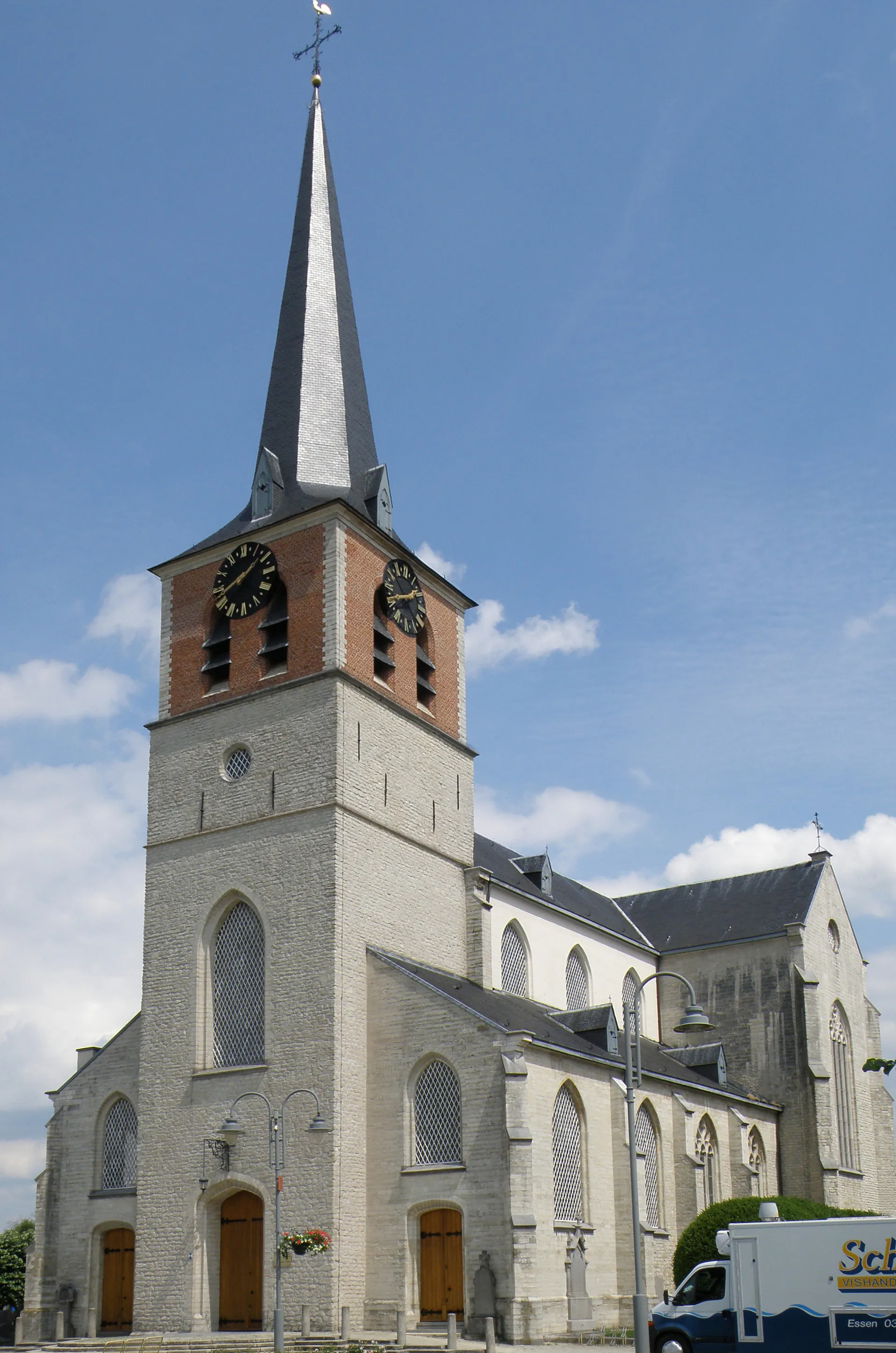 Photo showing: Ranst (prov. Antwerpen, België). Sint-Pancratiuskerk.