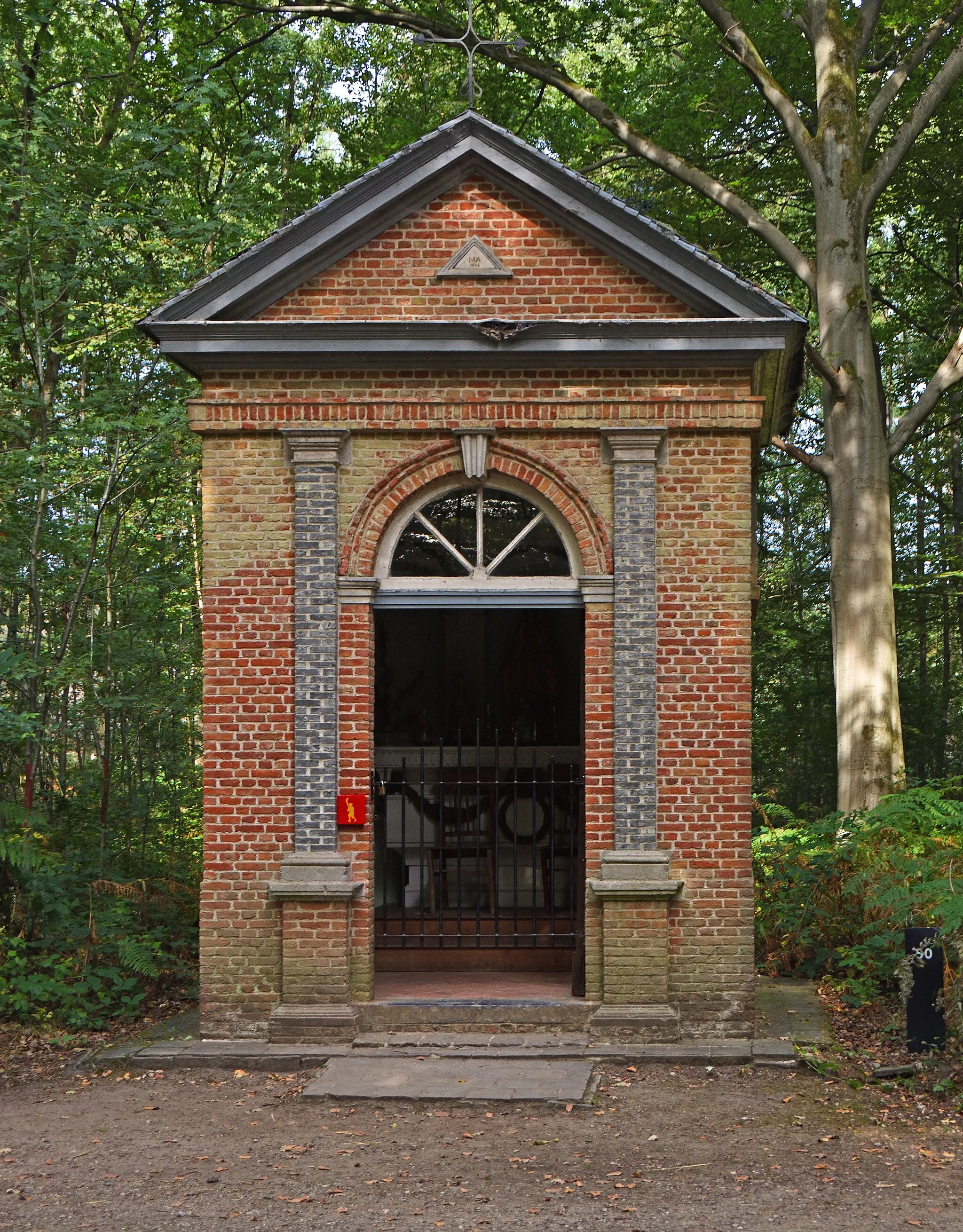 Photo showing: Chapel from Westmeerbeek, Bokrijk open-air museum