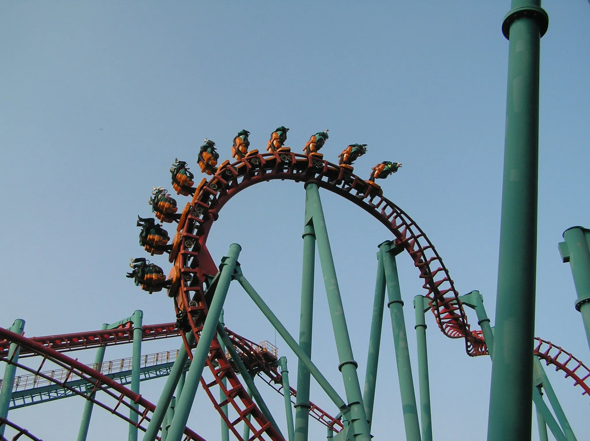 Photo showing: Vampire, Walibi Belgium, Belgium.