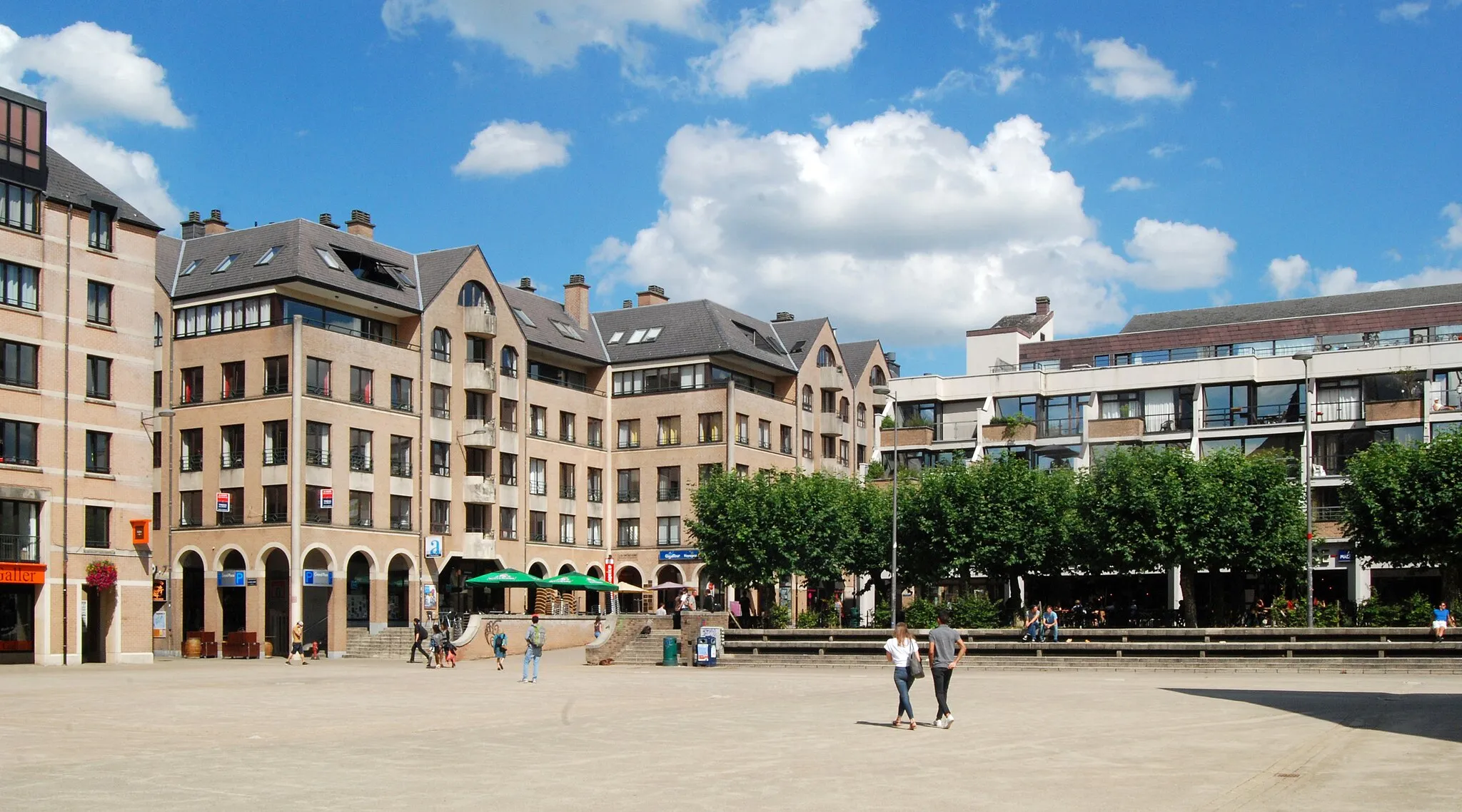 Photo showing: Belgique - Louvain-la-Neuve - Grand-Place