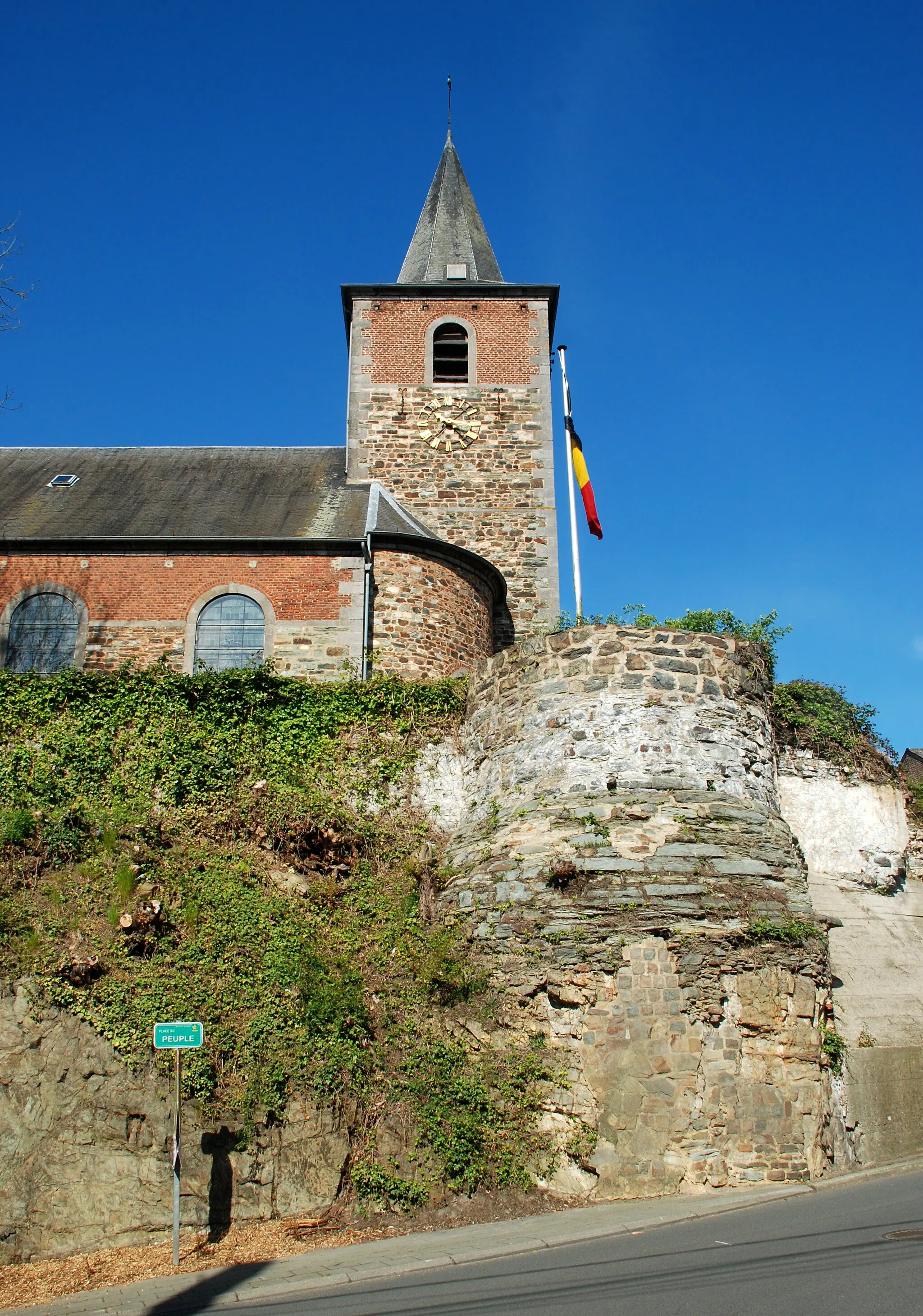 Photo showing: Belgique - Brabant wallon - Mont-Saint-Guibert - Église Saint-Guibert