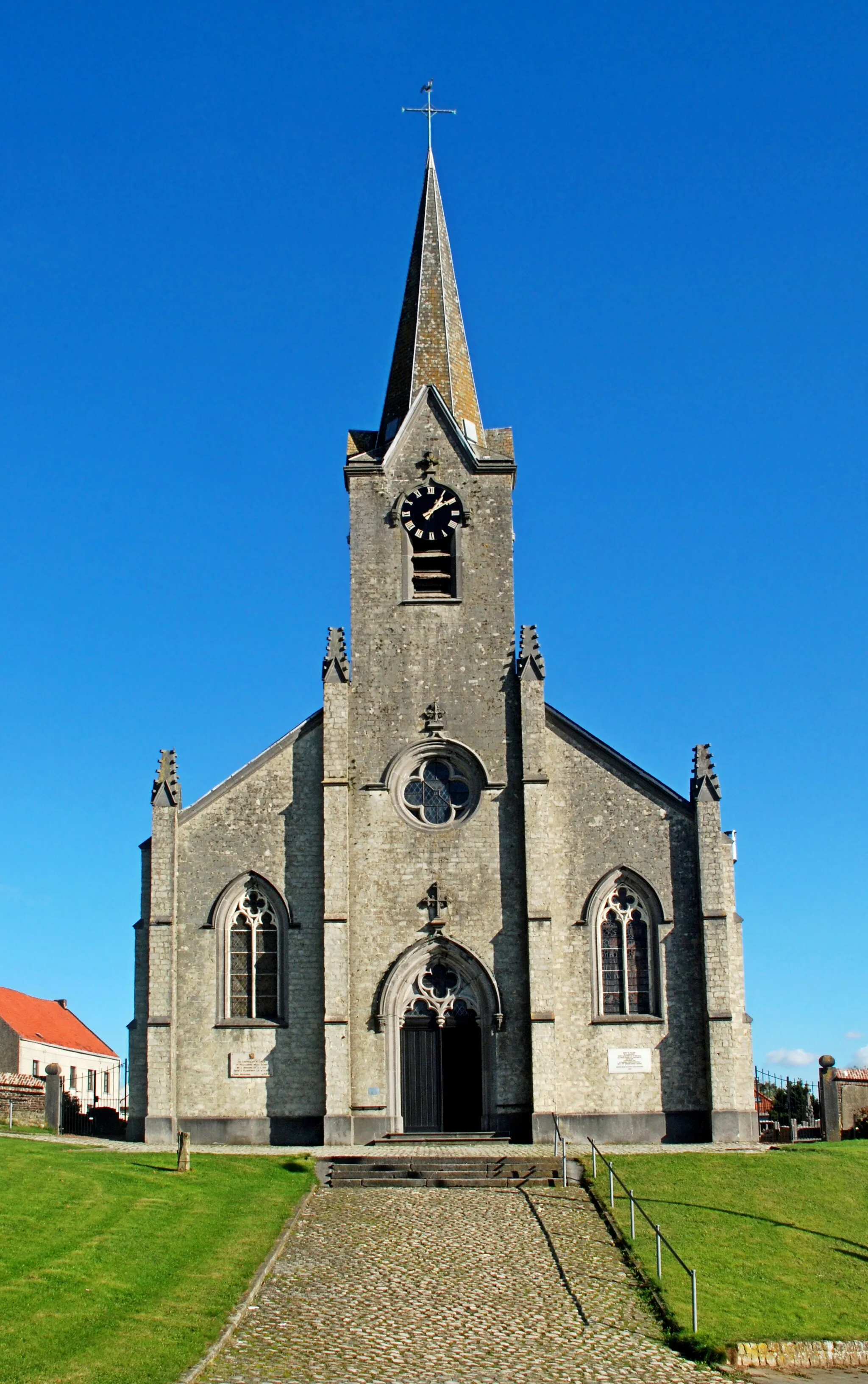 Photo showing: Belgique - Brabant wallon - Lasne - Plancenoit - Église Sainte-Catherine