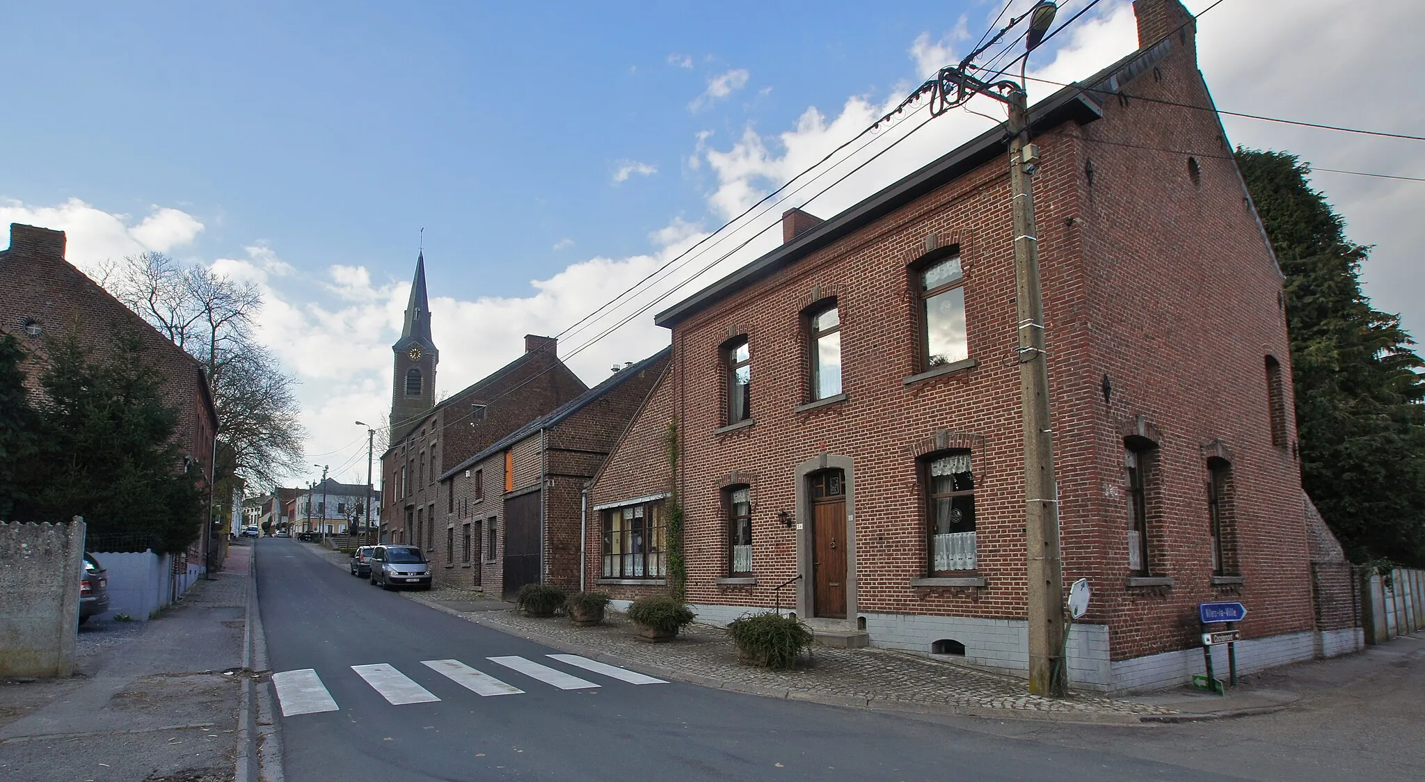 Photo showing: Villers-la-Ville (Sart-Dames-Avelines), Belgium: Panorama