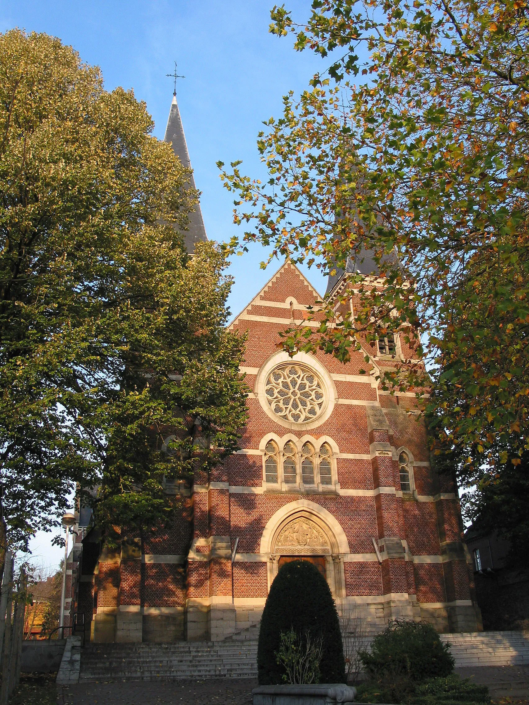 Photo showing: Antoing (Belgium), the St. Peter's church.