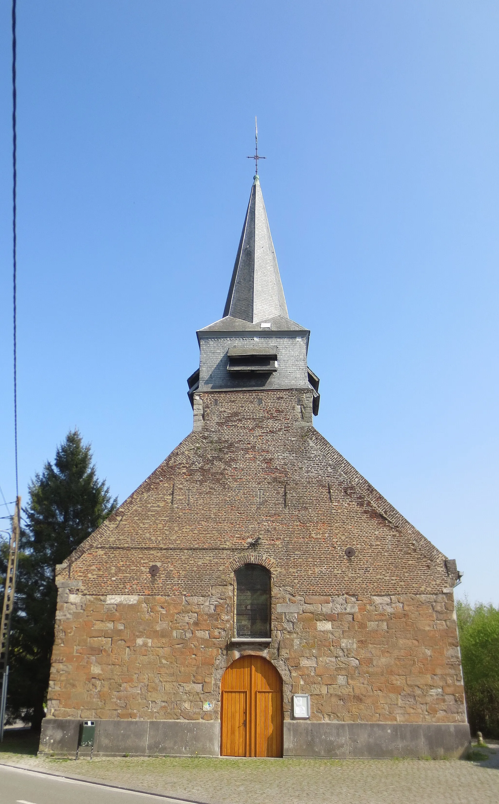 Photo showing: L'église d'Eugies.