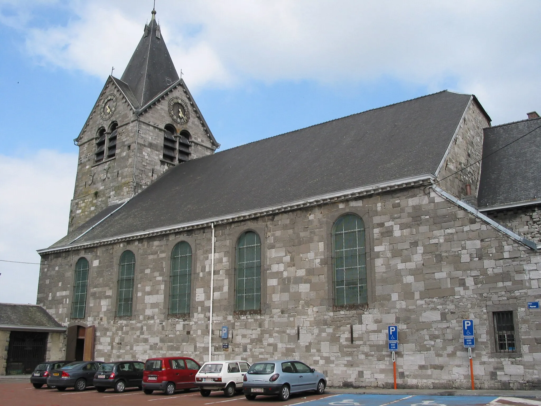 Photo showing: the St. Victor church (XVIII-XIXth century), Fleurus, Belgium