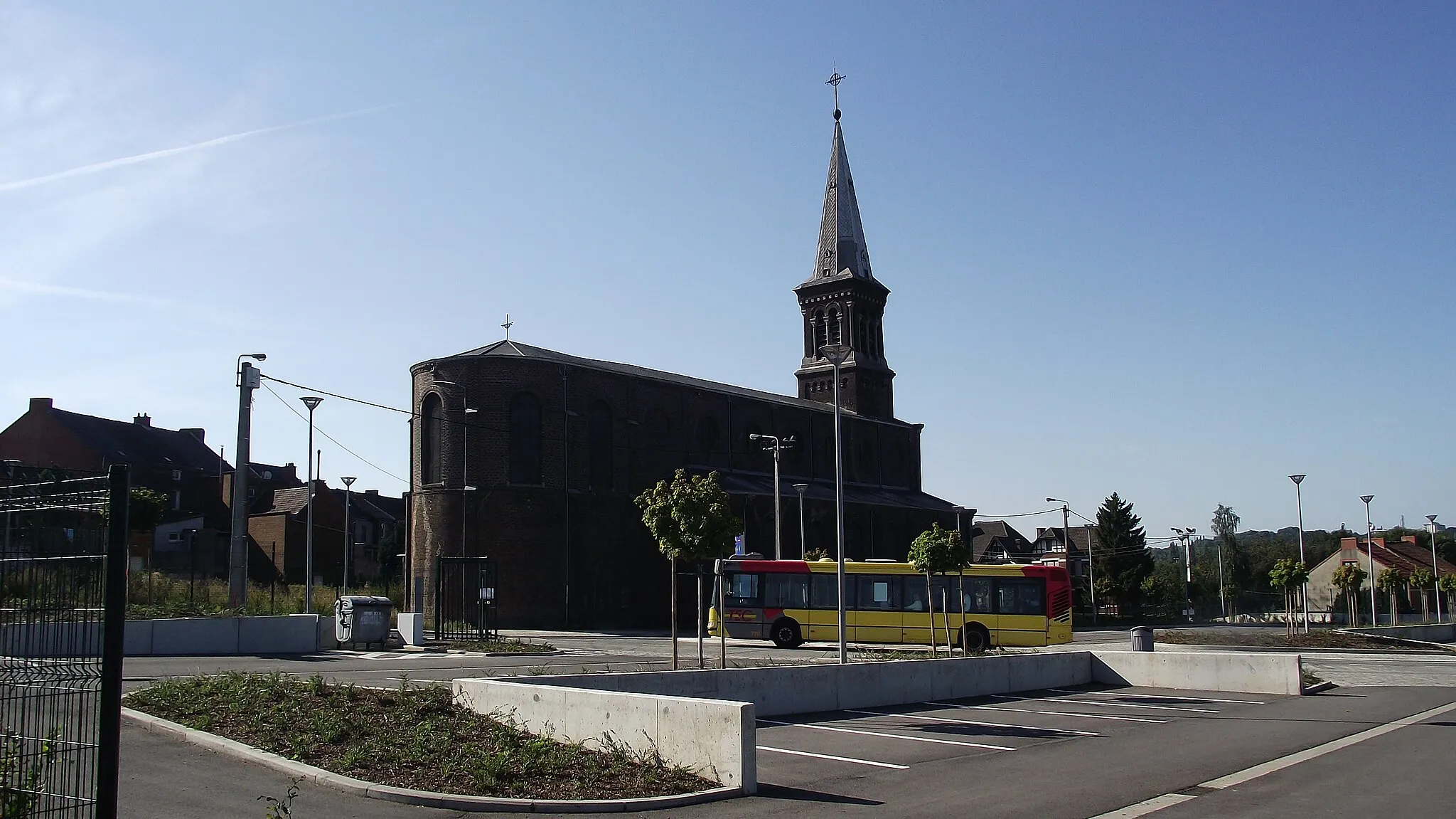 Photo showing: Gilly (Charleroi-Belgique) - Église du Sacré-Cœur (Sart-Allet).