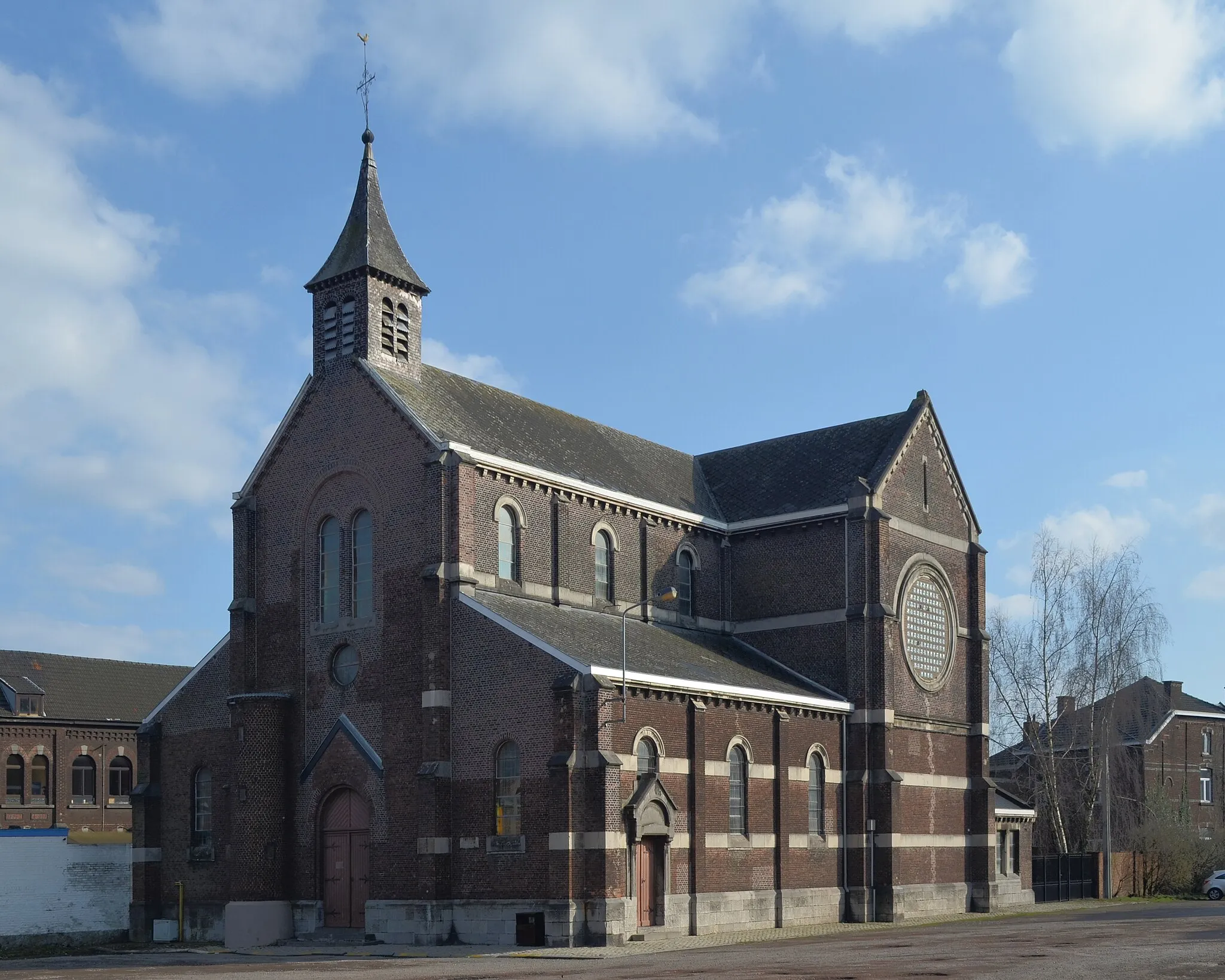 Photo showing: Jumet (Charleroi-Belgique) - église de Saint-Joseph (Houbois).