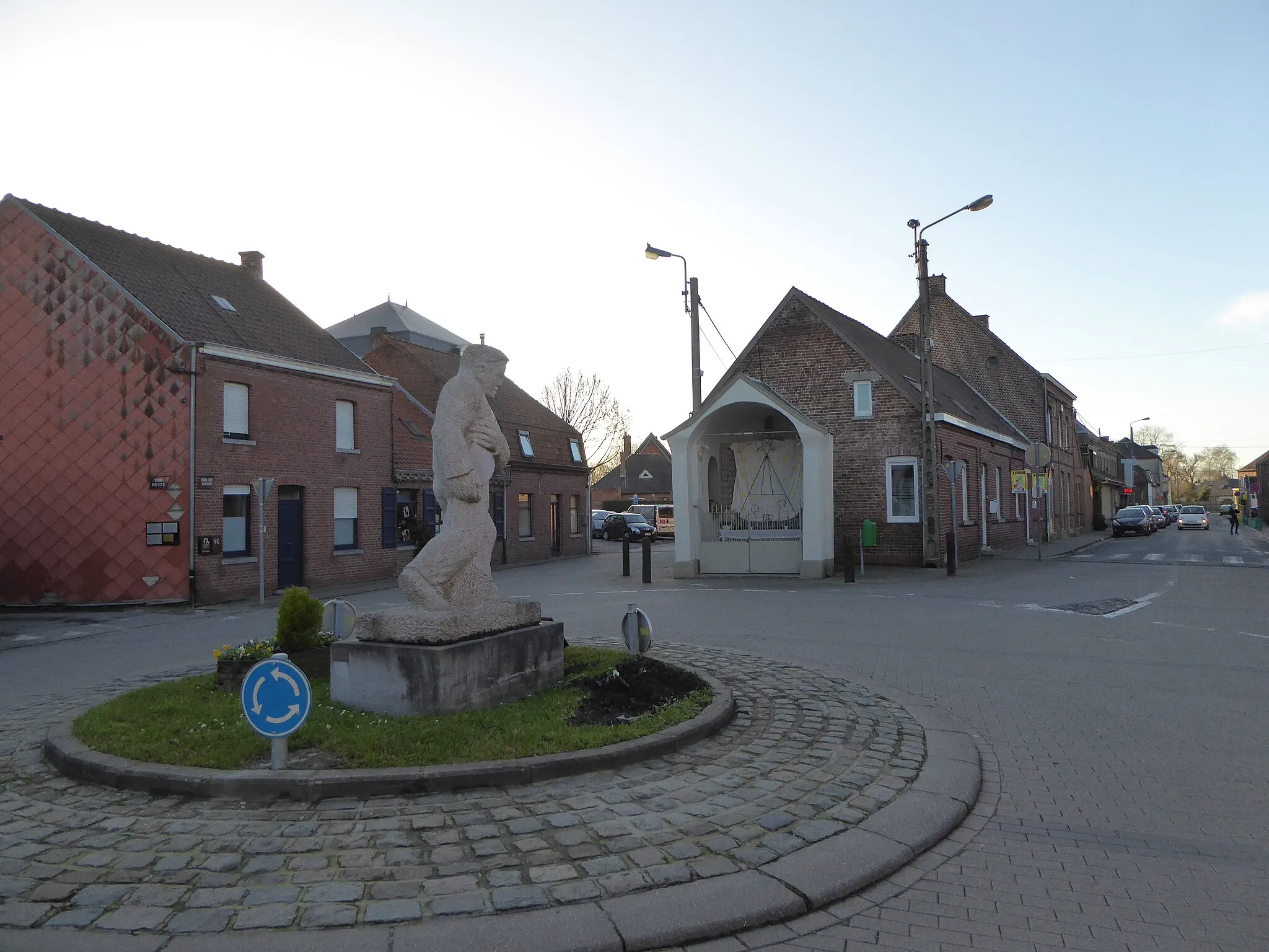 Photo showing: Place Communale de Leers-Nord. Estaimpuis Belgique.