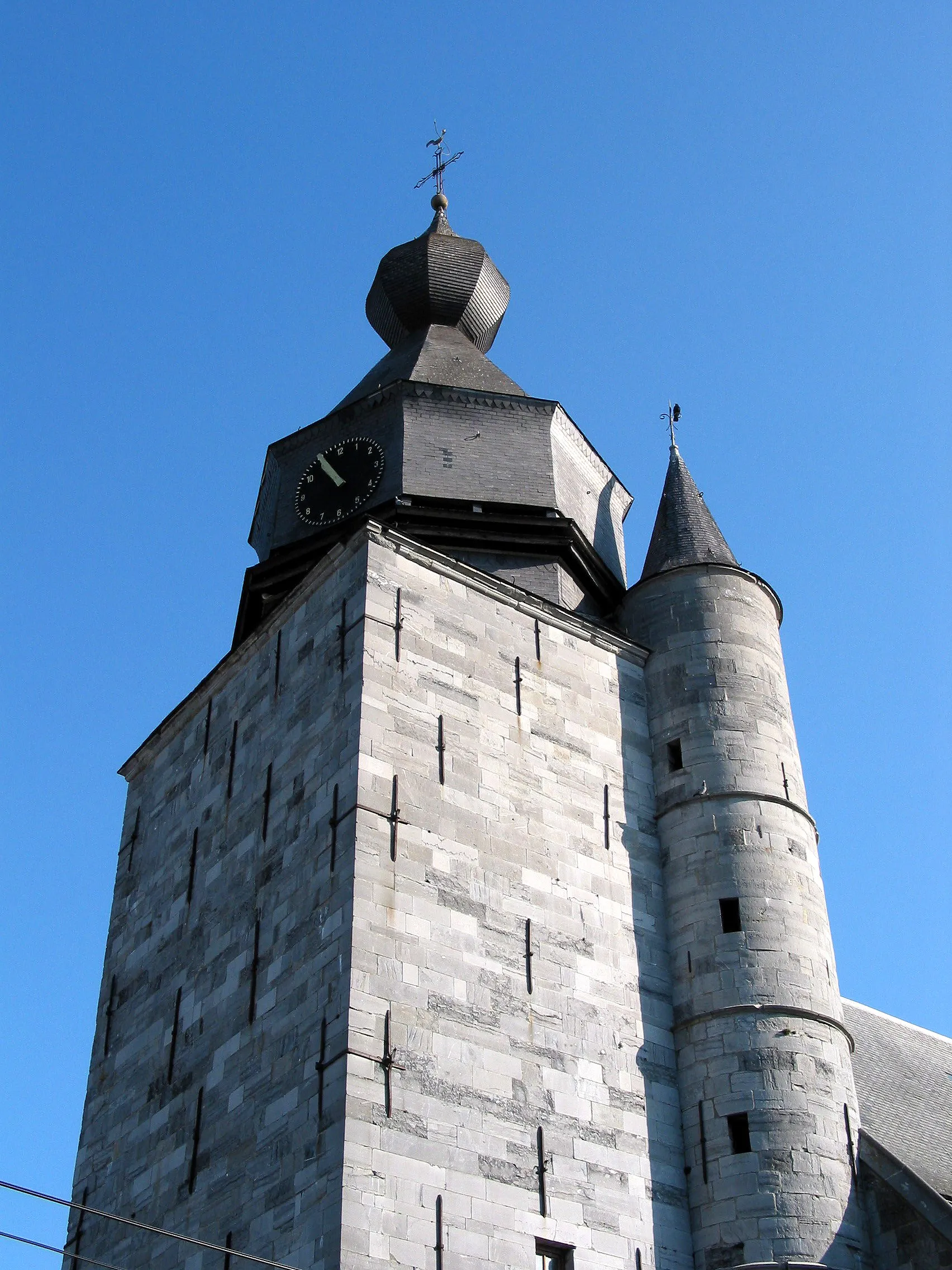 Photo showing: Merbes-le-Château (Belgium), the Saint Martin's church.