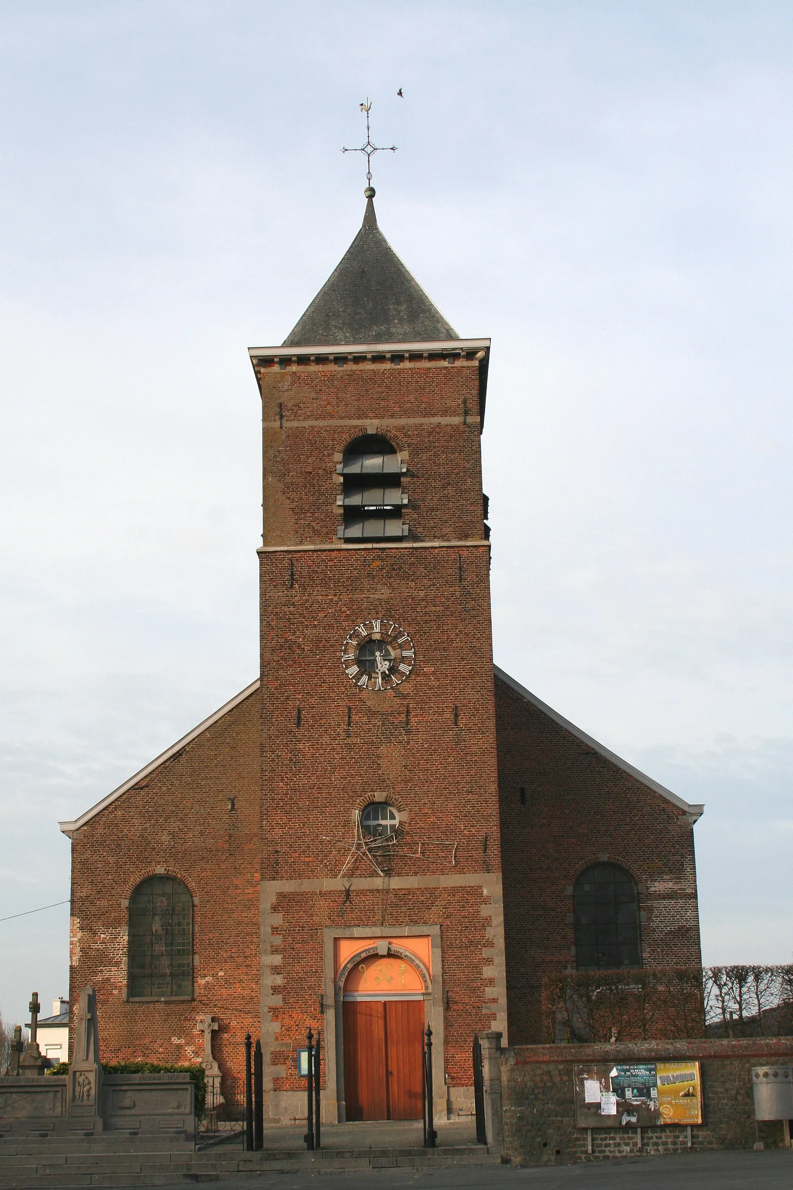 Photo showing: Meslin-l'Evêque (Belgium), Peter’s church (1792).