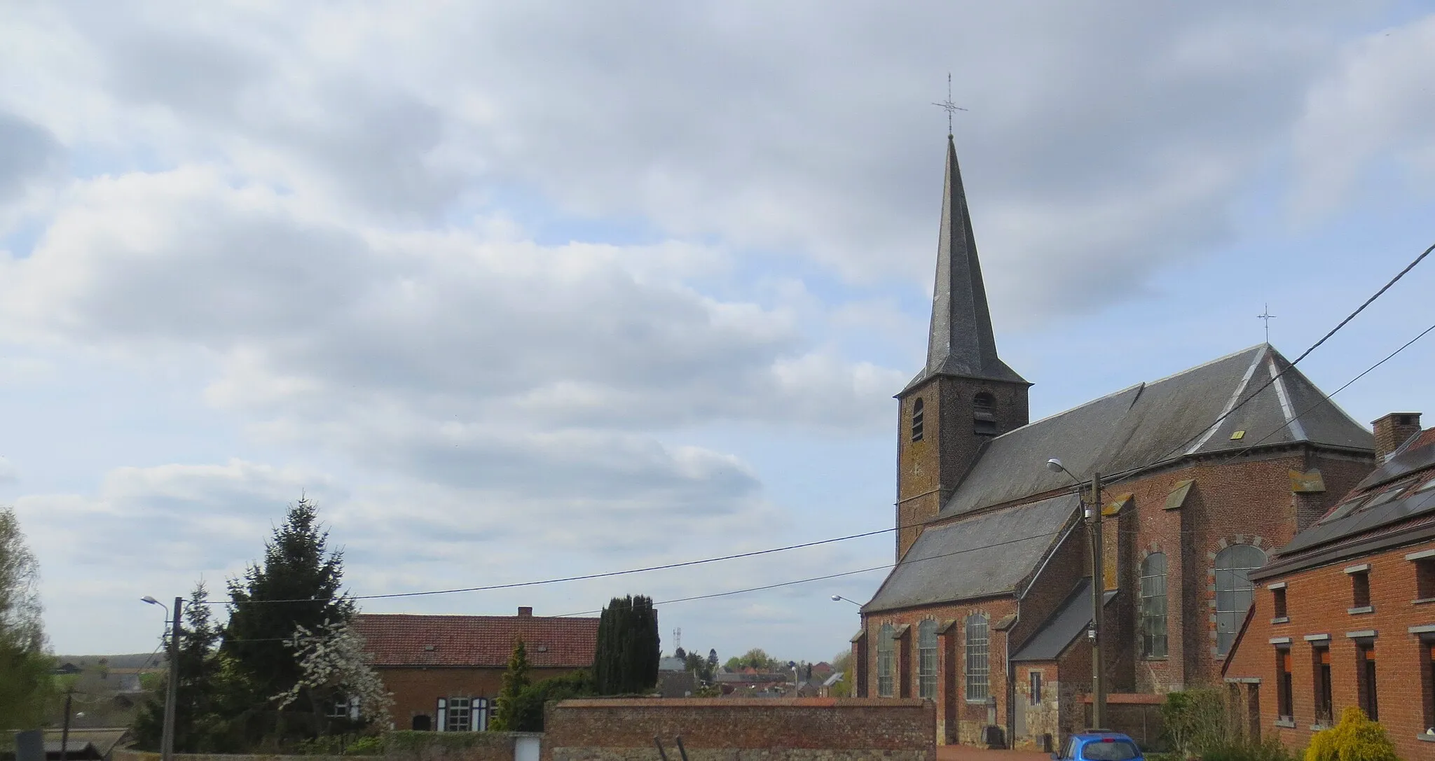 Photo showing: L'église de Quévy-le-Petit.