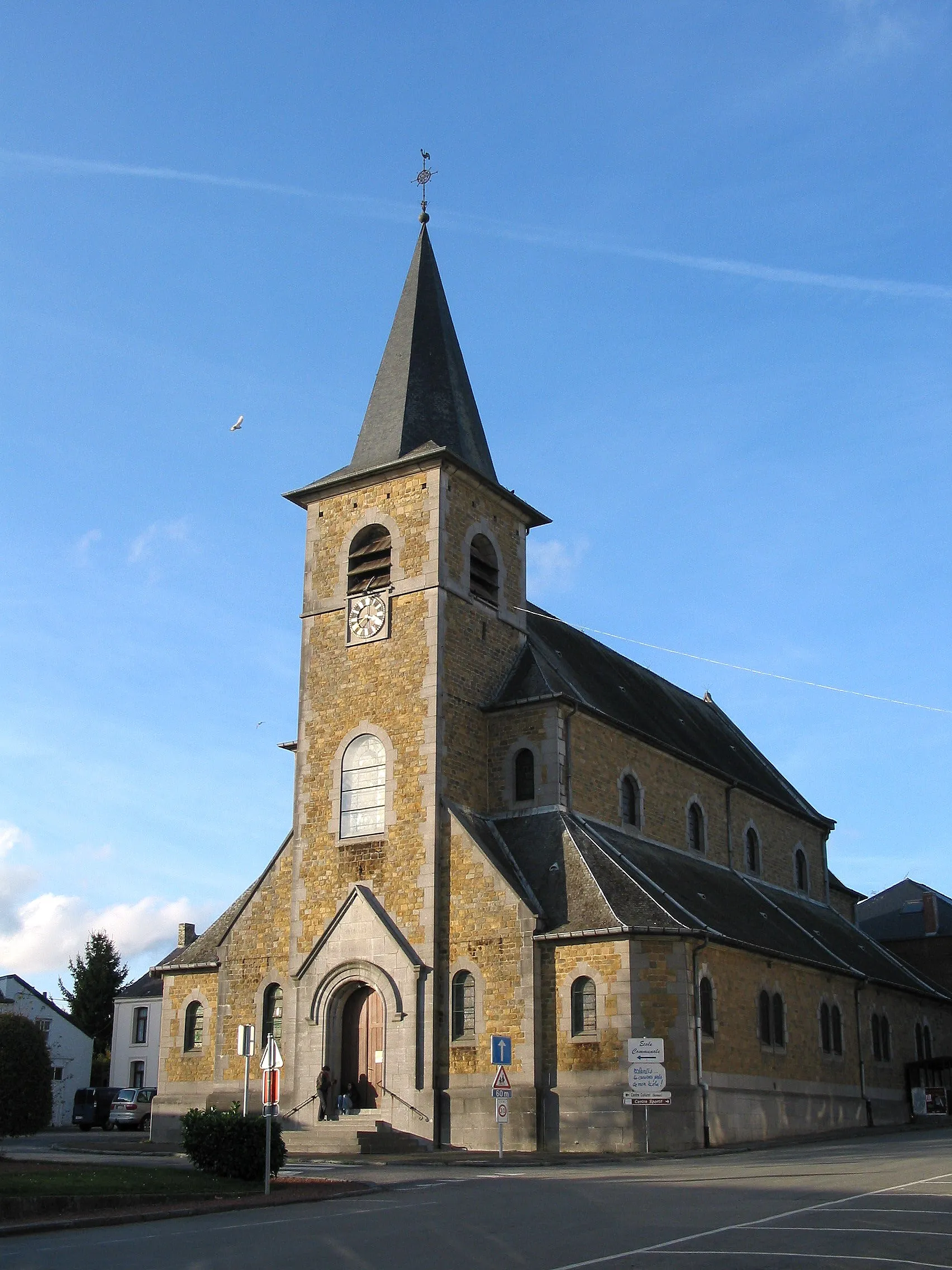 Photo showing: Sivry (Belgium), the church.