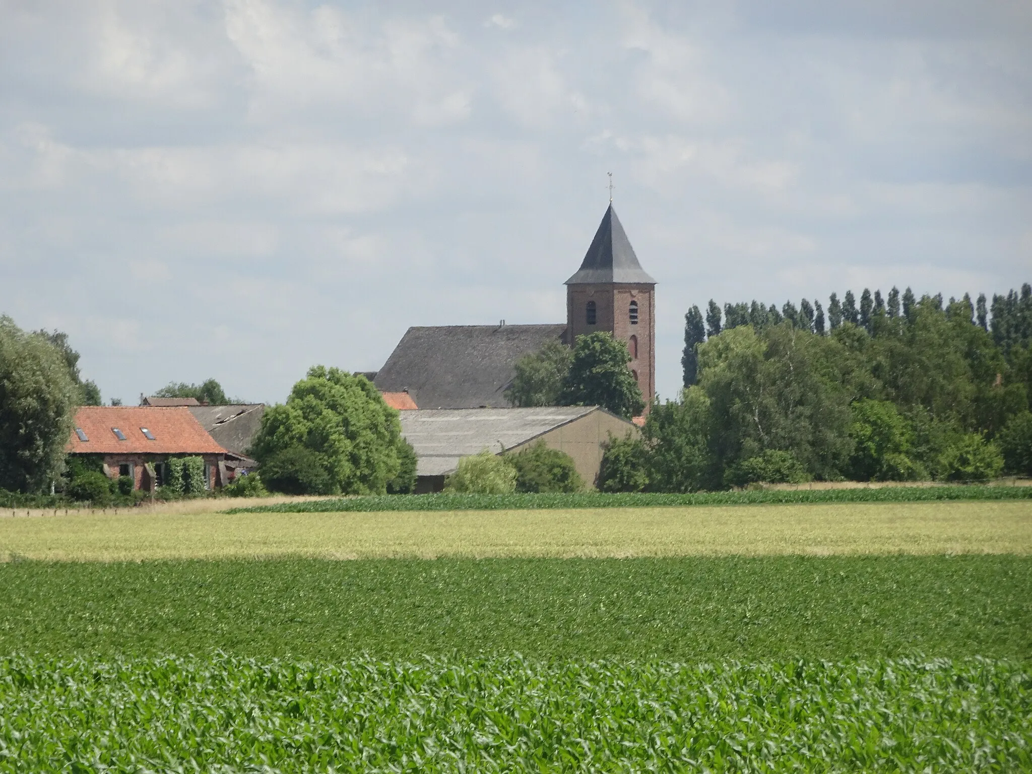 Photo showing: Rumes, church: l'église Saint Pierre