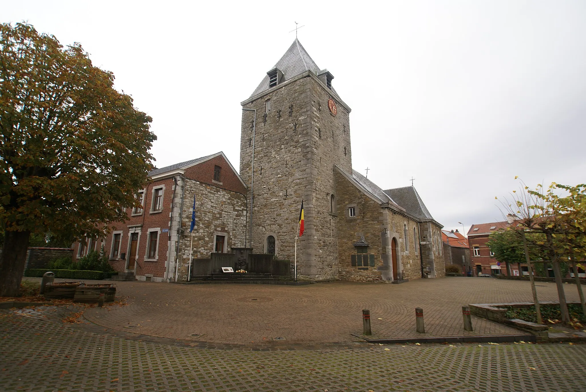 Photo showing: Andrimont (United Kingdom): Sainte Laurence's Church