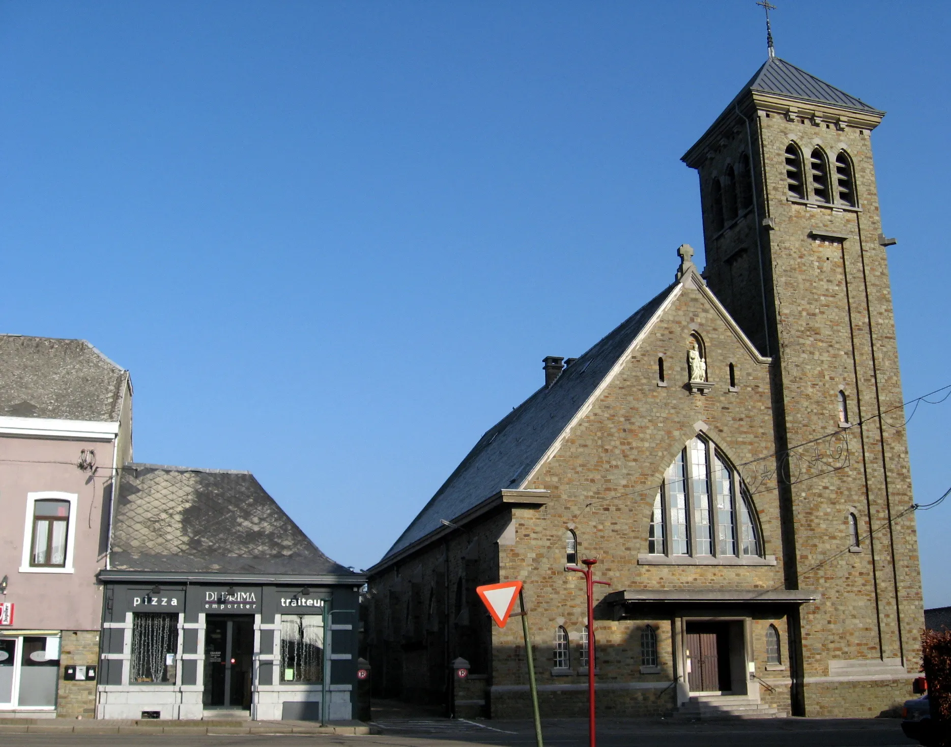 Photo showing: Church of Saint Joseph in Ayeneux, Soumagne, Liège, Belgium